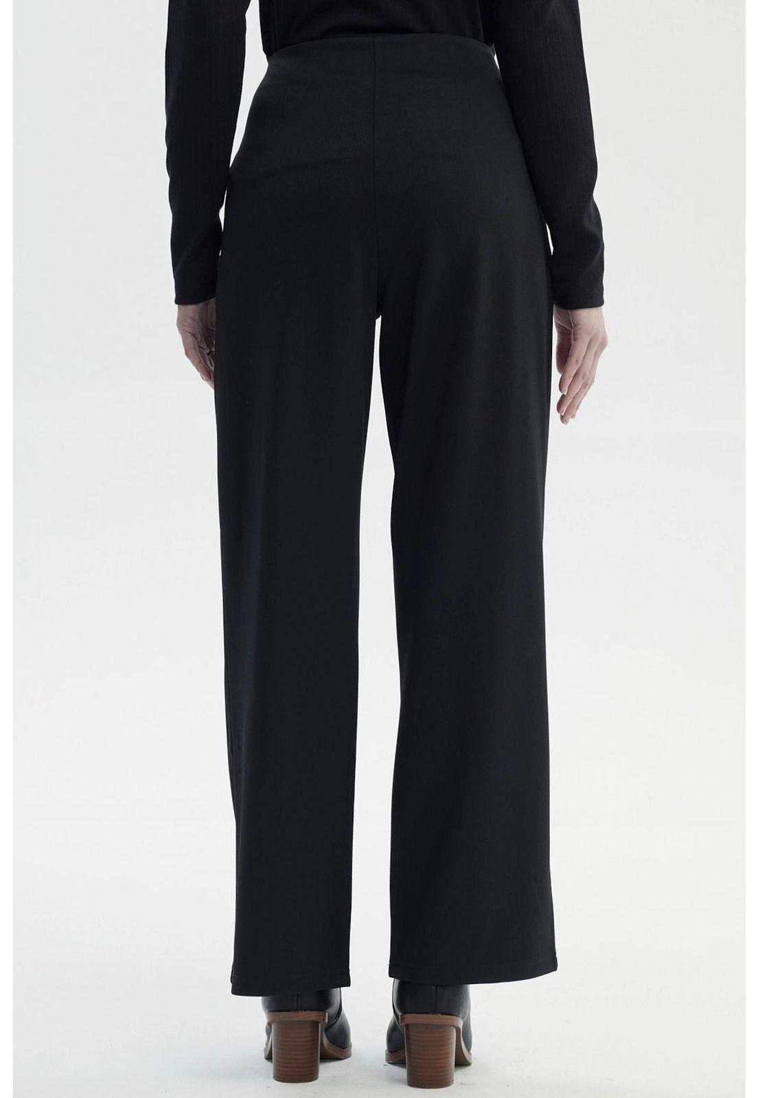 Pantalón Mujer Calce Recto Negro - Vll-2