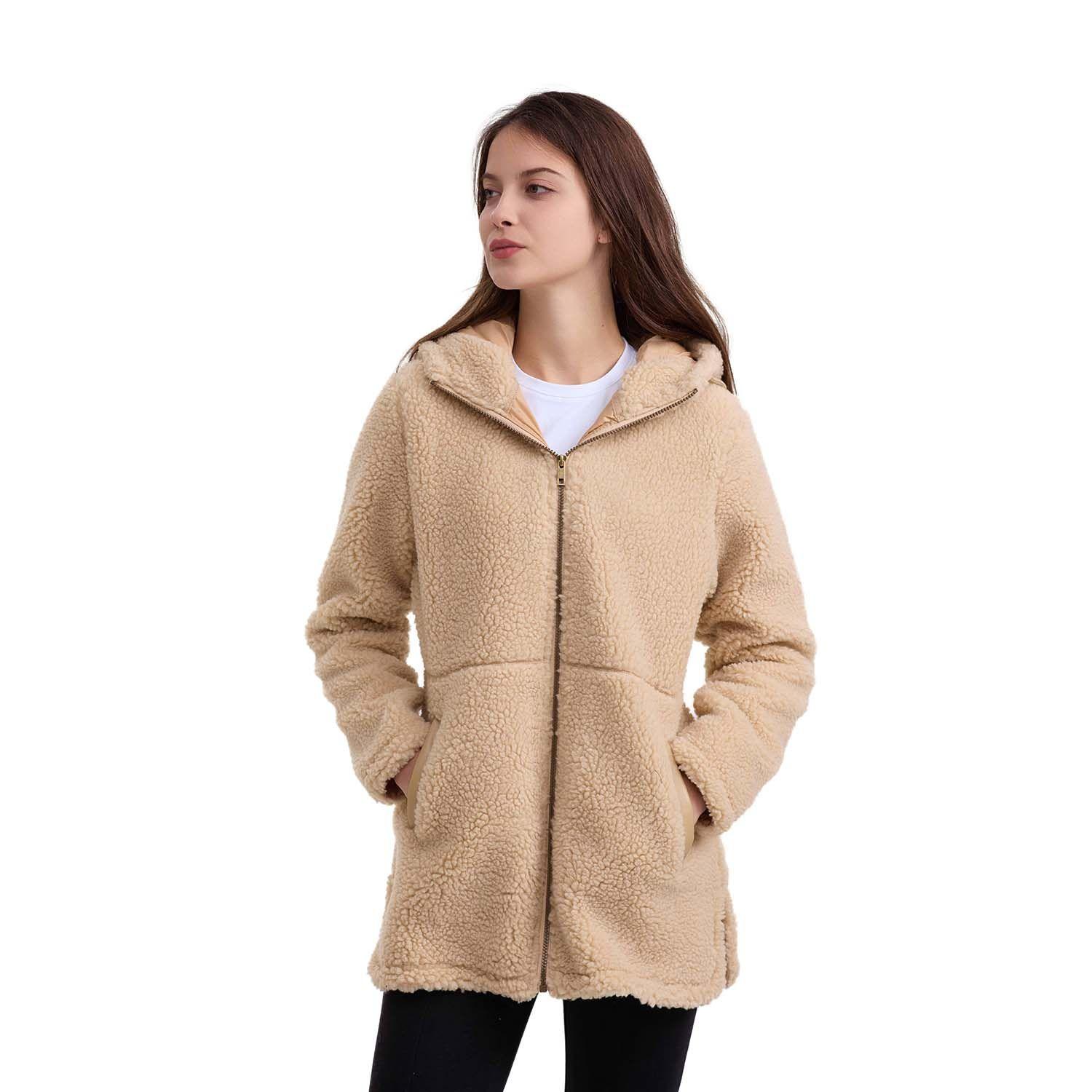 Polar Mujer Tipo Chaqueta Arena Fashion´s Park-0