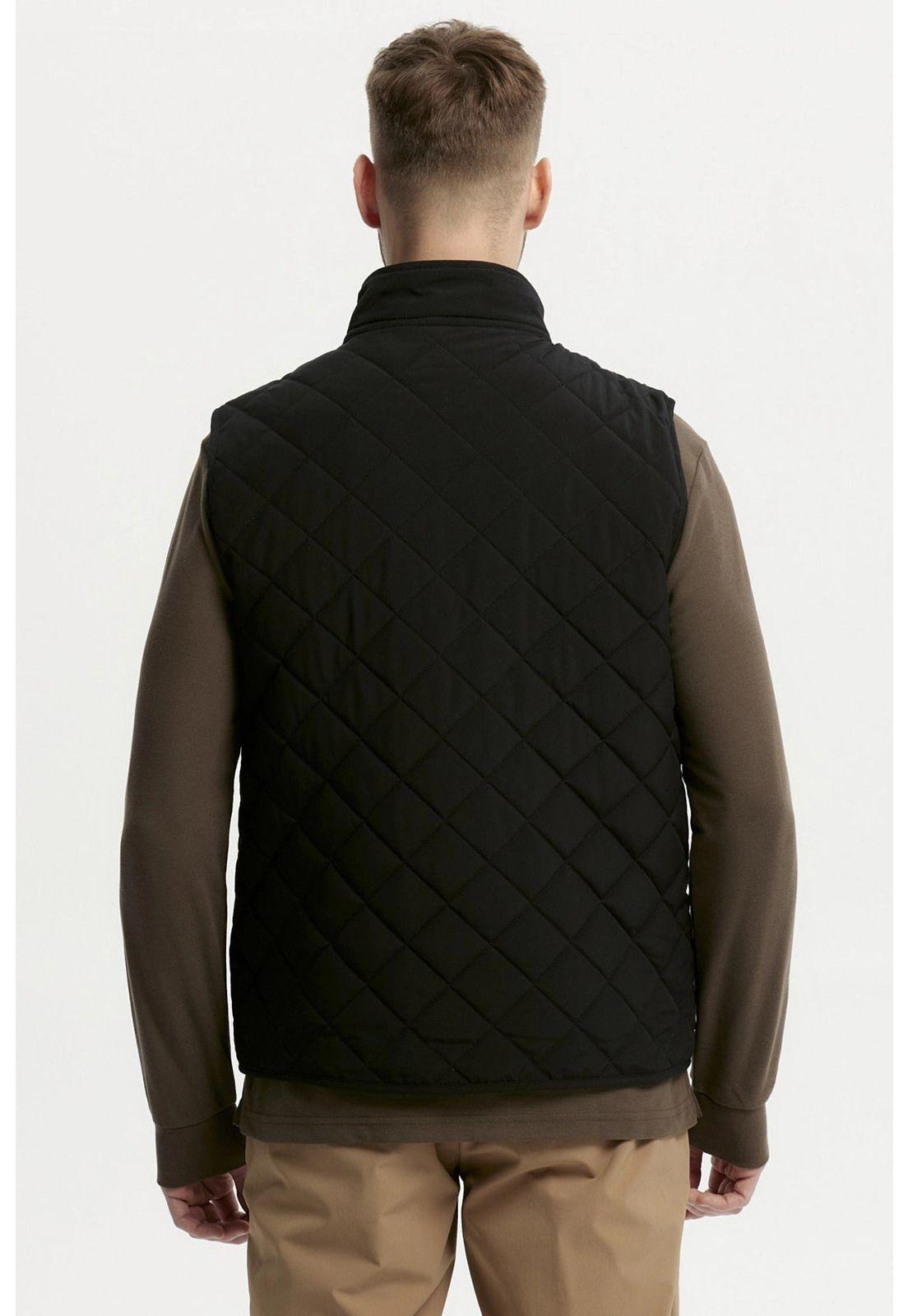 Parka Hombre Slim Negro - Vl-2