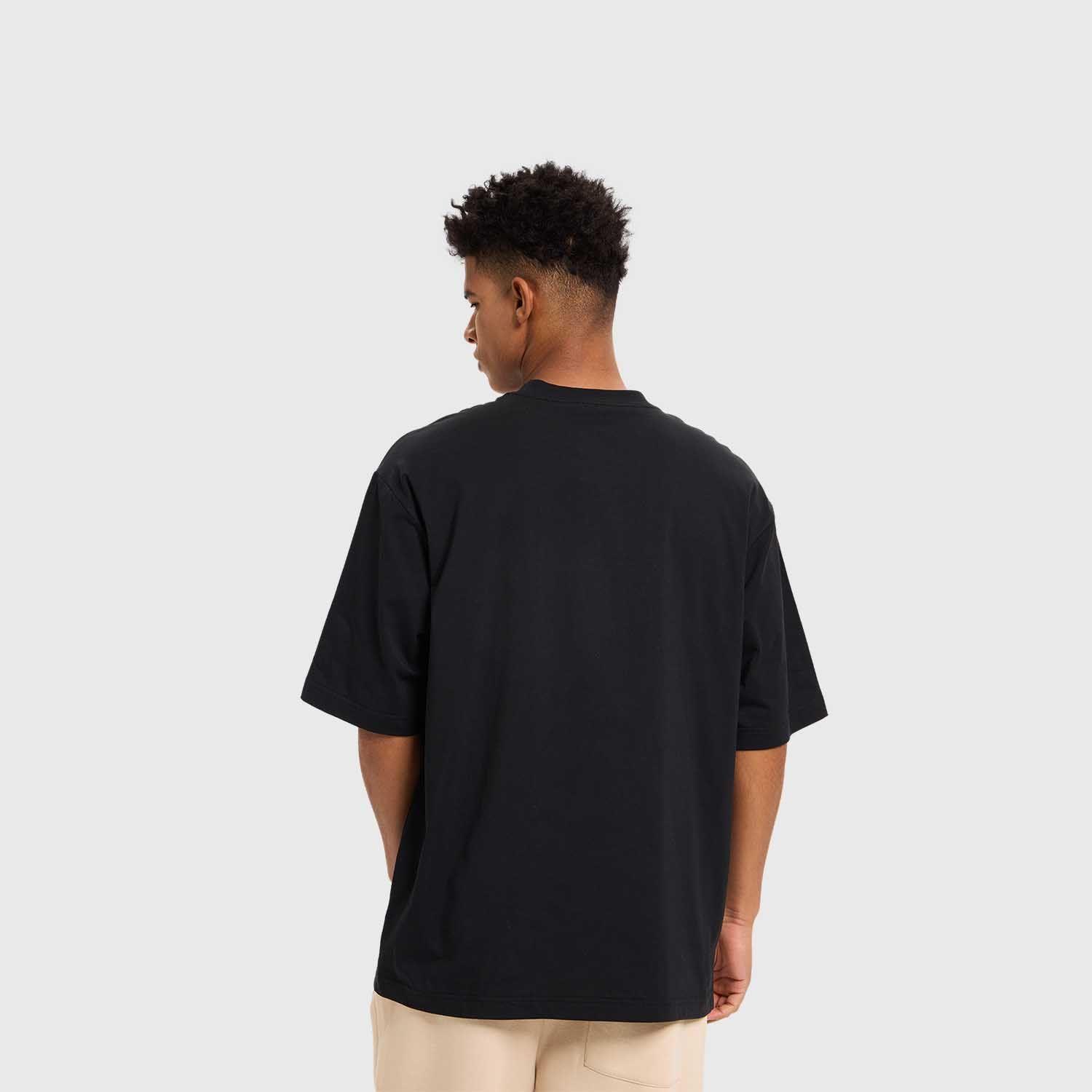 Polera Hombre Bordado Negro Fashion's Park-2