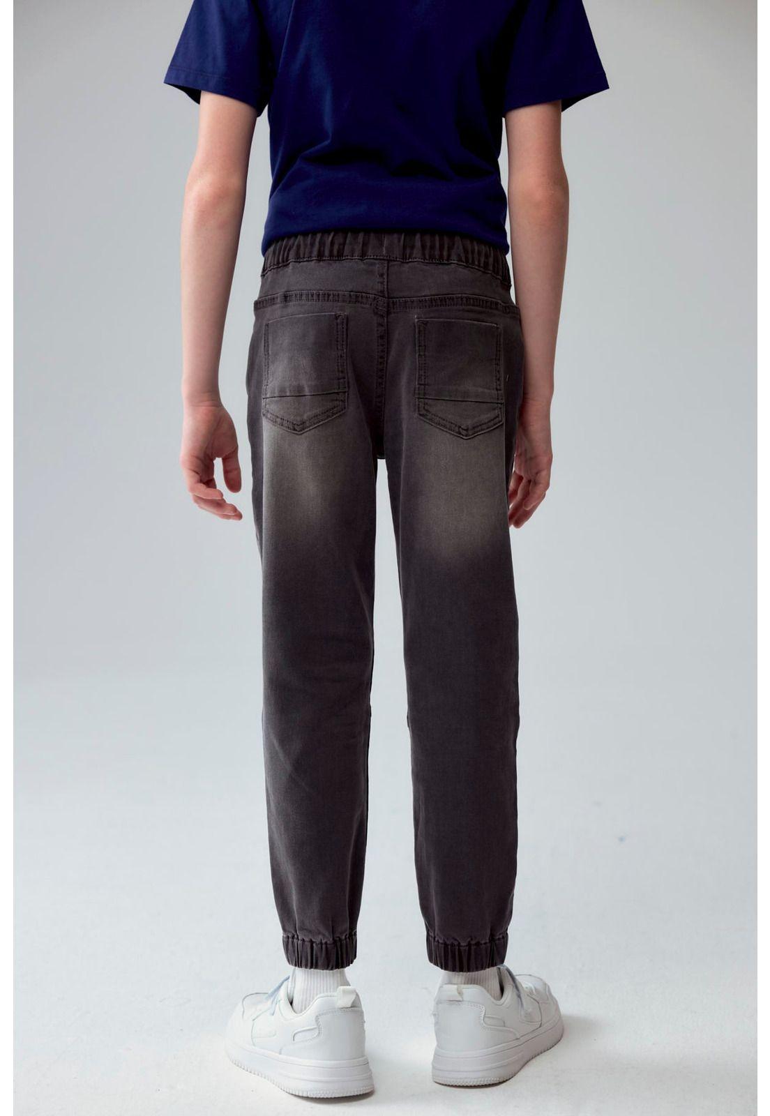 Jeans Niño Toddler Jogger Gris-2