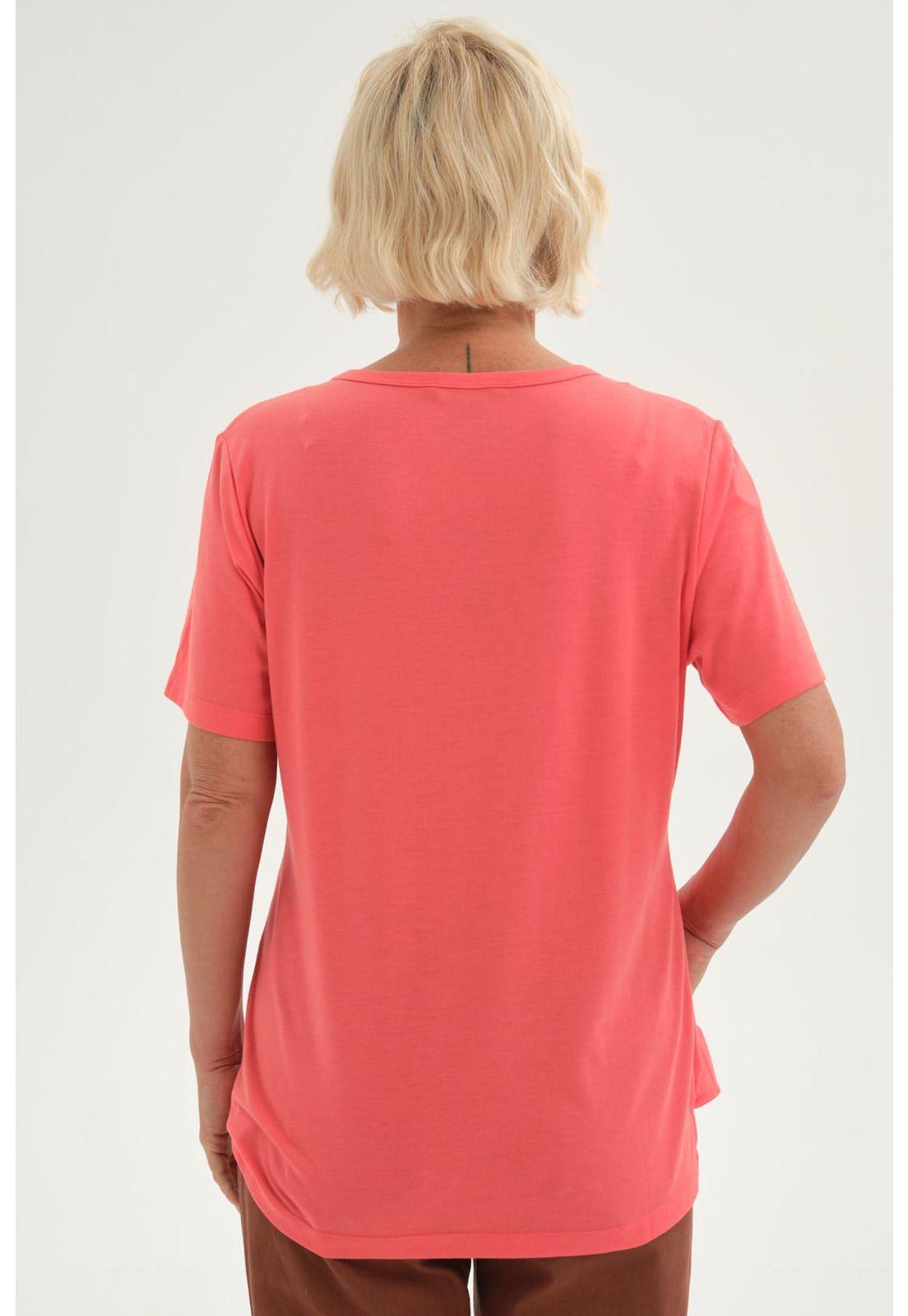 Polera Mujer Con Tachas Coral-2