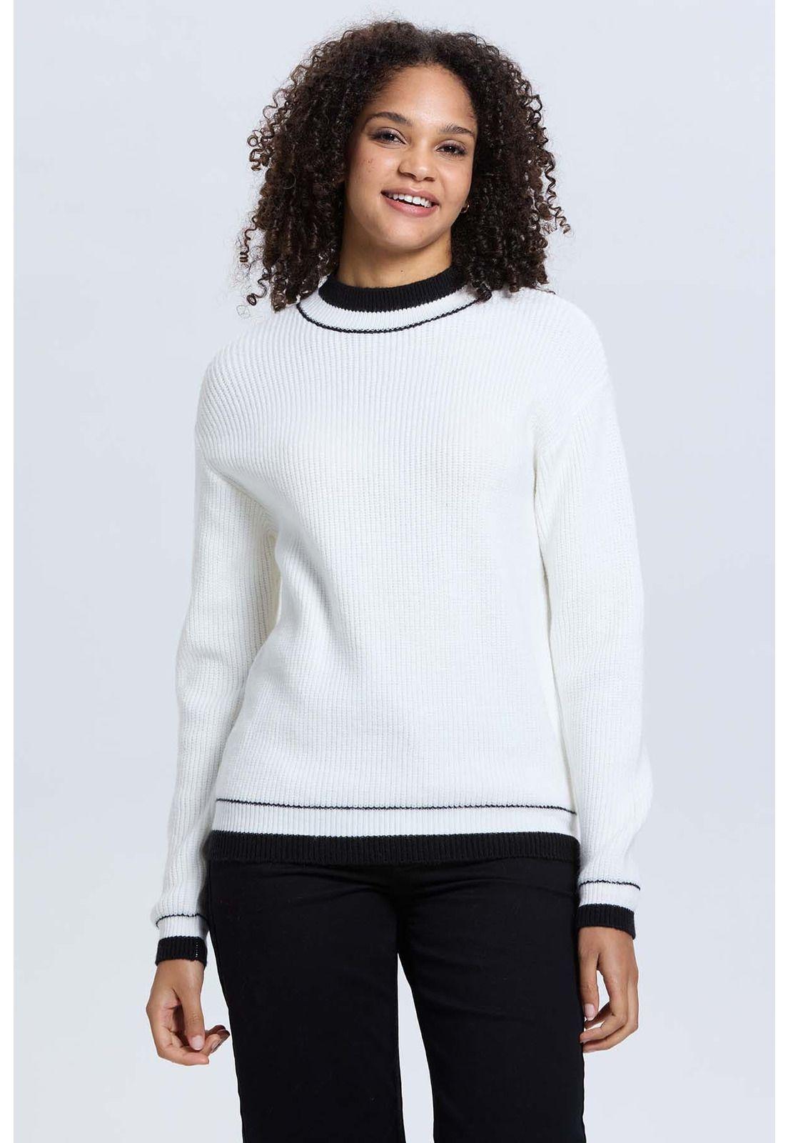 Sweater Mujer Crudo-0