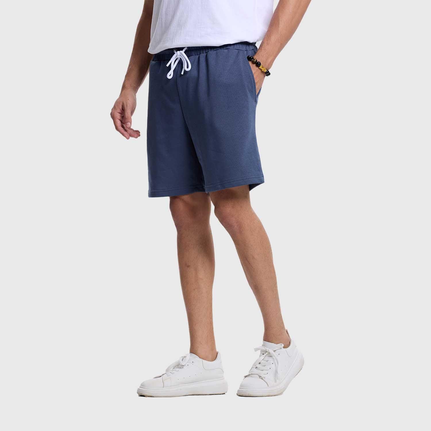 Bermuda Hombre Print Posicional Azul Claro Fashions Park-1