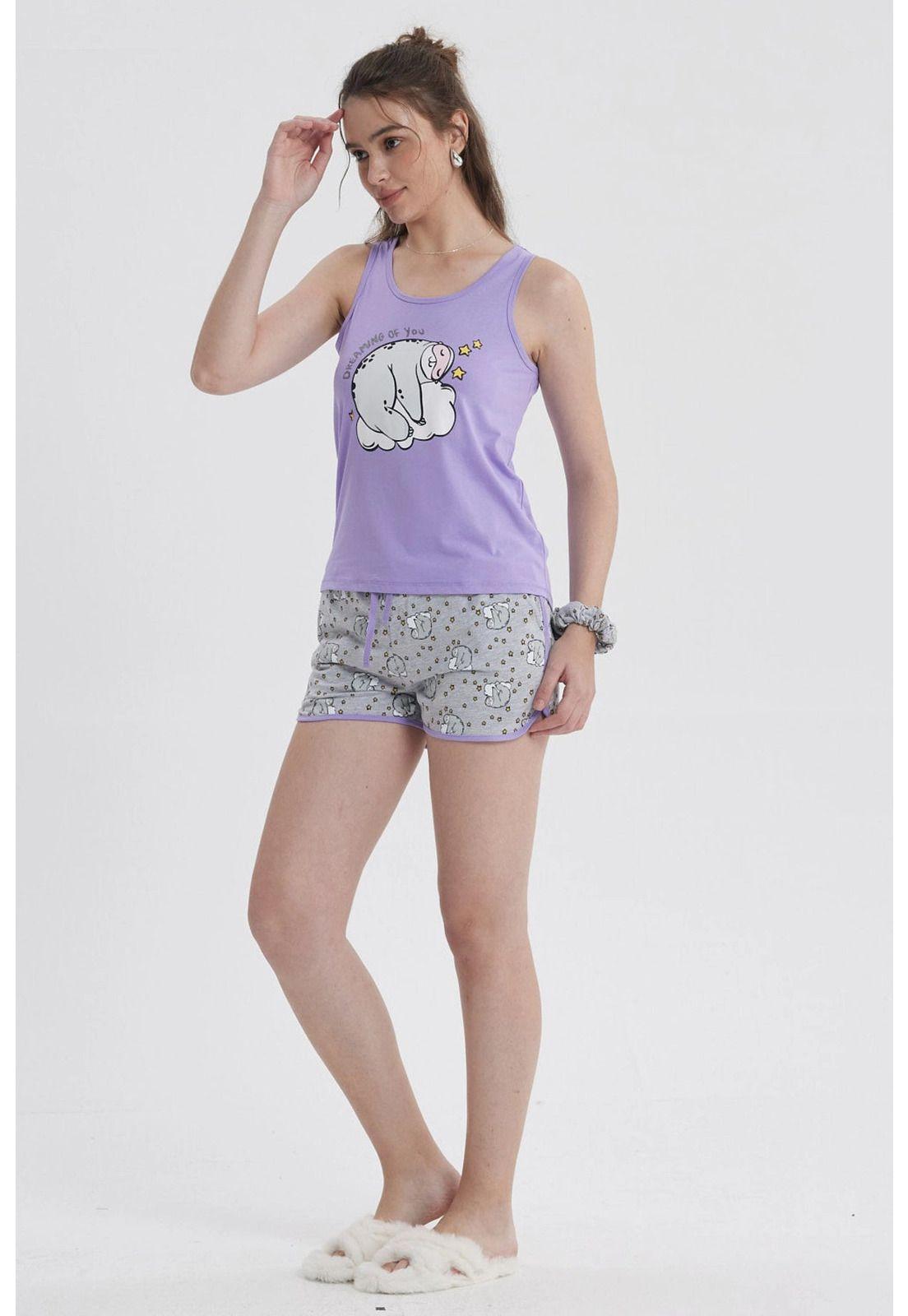 Pijama Mujer Regalable Lila- ll-3