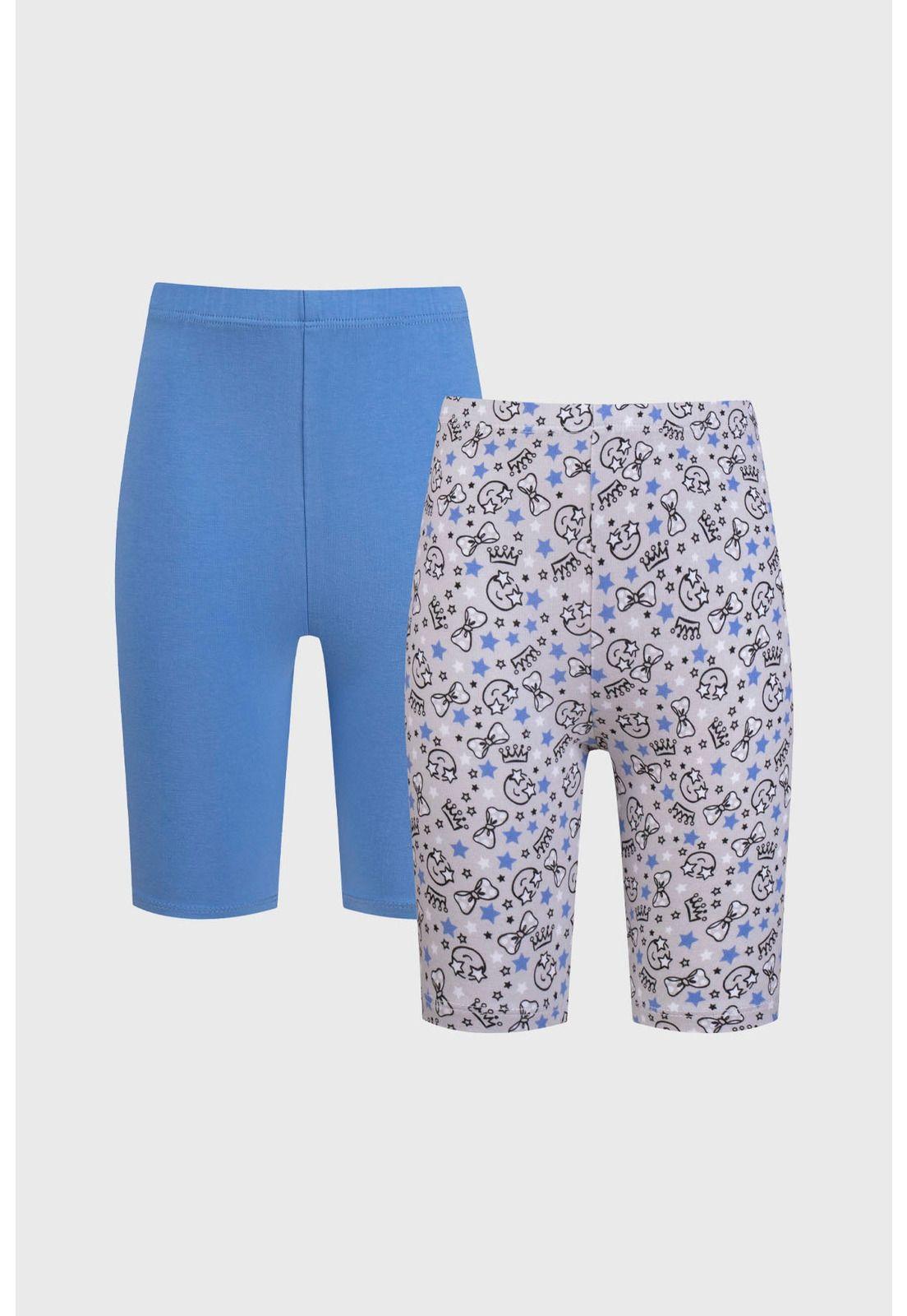 Calza Niña Biker Toddler Gris-0