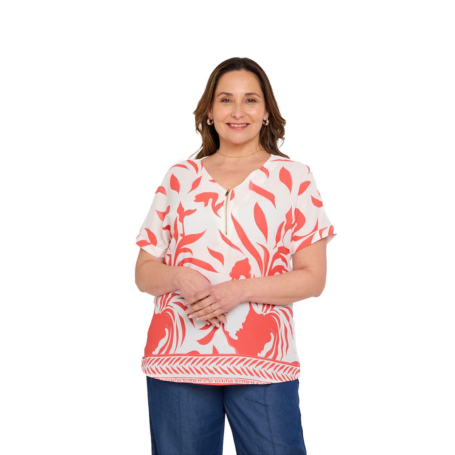 Blusa Mujer Rapport Coral Fashions Park-0