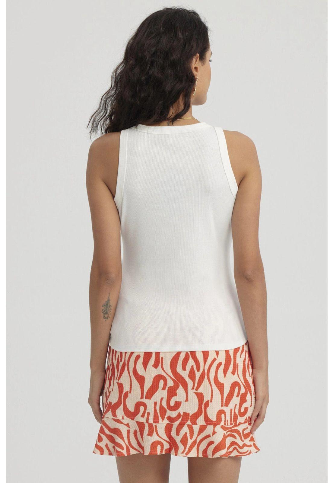 Polera Mujer Rib Grueso Crudo-2