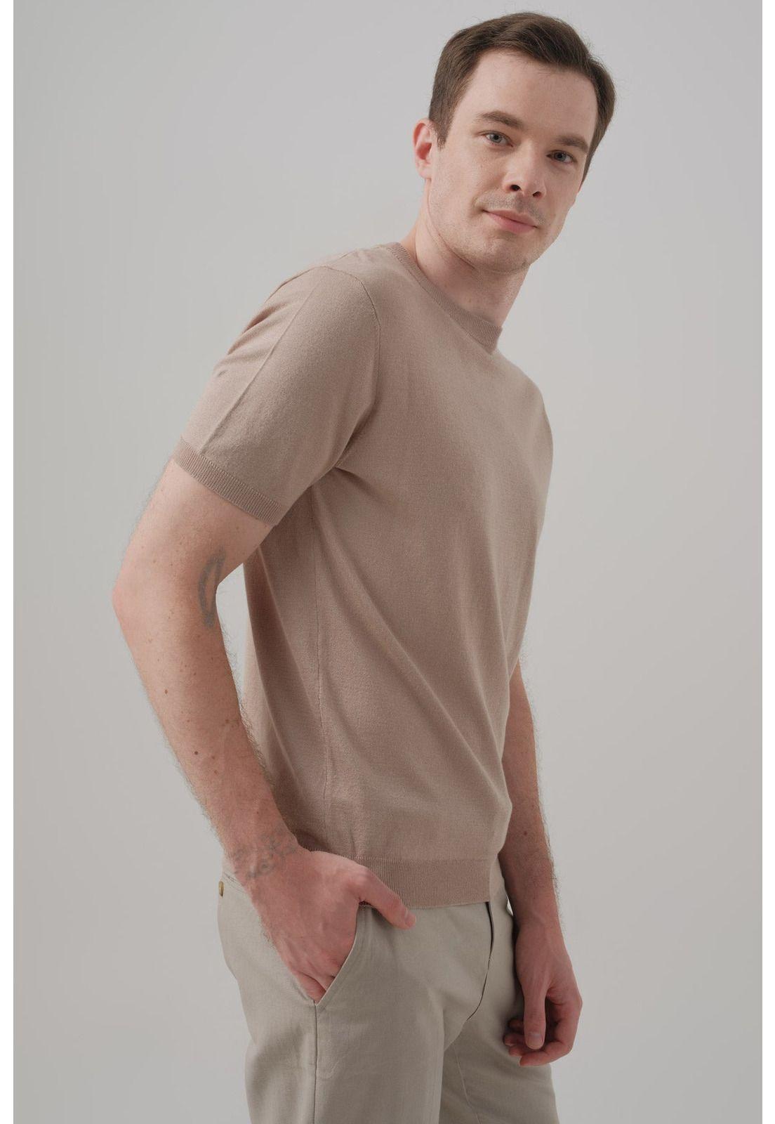 Sweater Hombre Casual Beige Oscuro-1