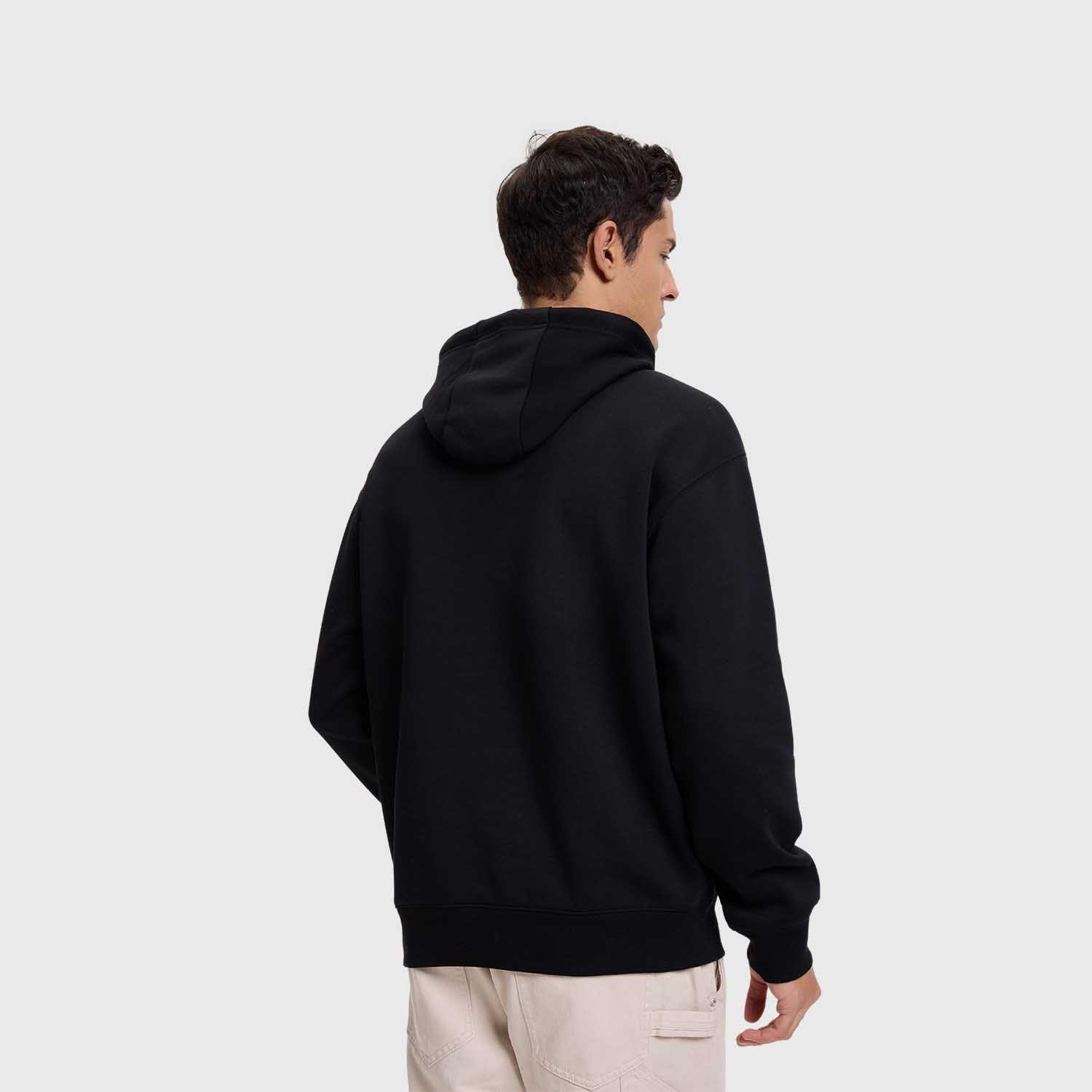 Polerón Hombre Hoodie Print Negro II  Fashion's Park-2