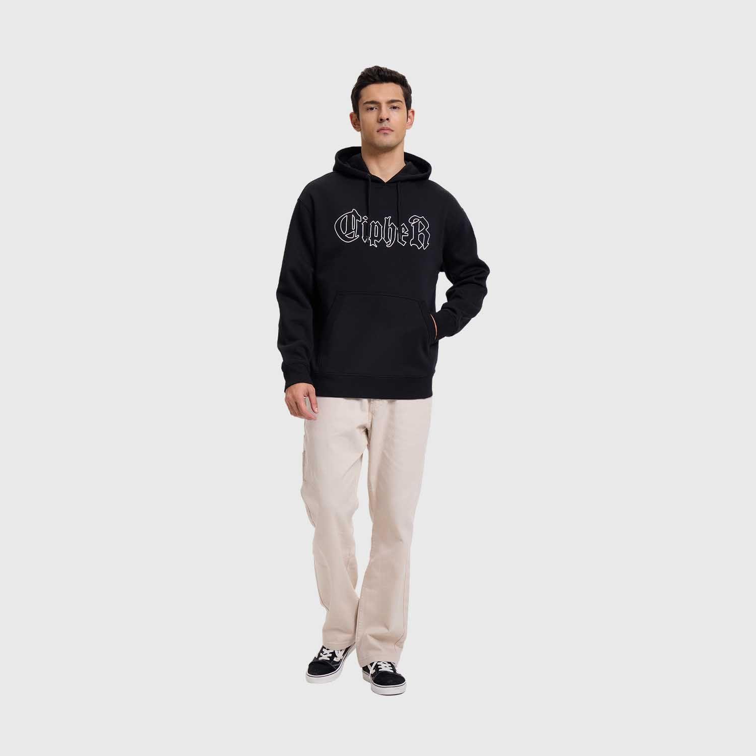 Polerón Hombre Hoodie Print Negro II  Fashion's Park-3