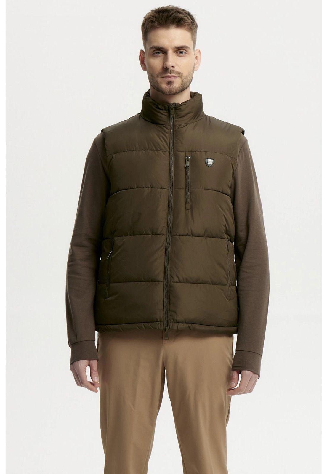 Parka Hombre Slim Verde-0