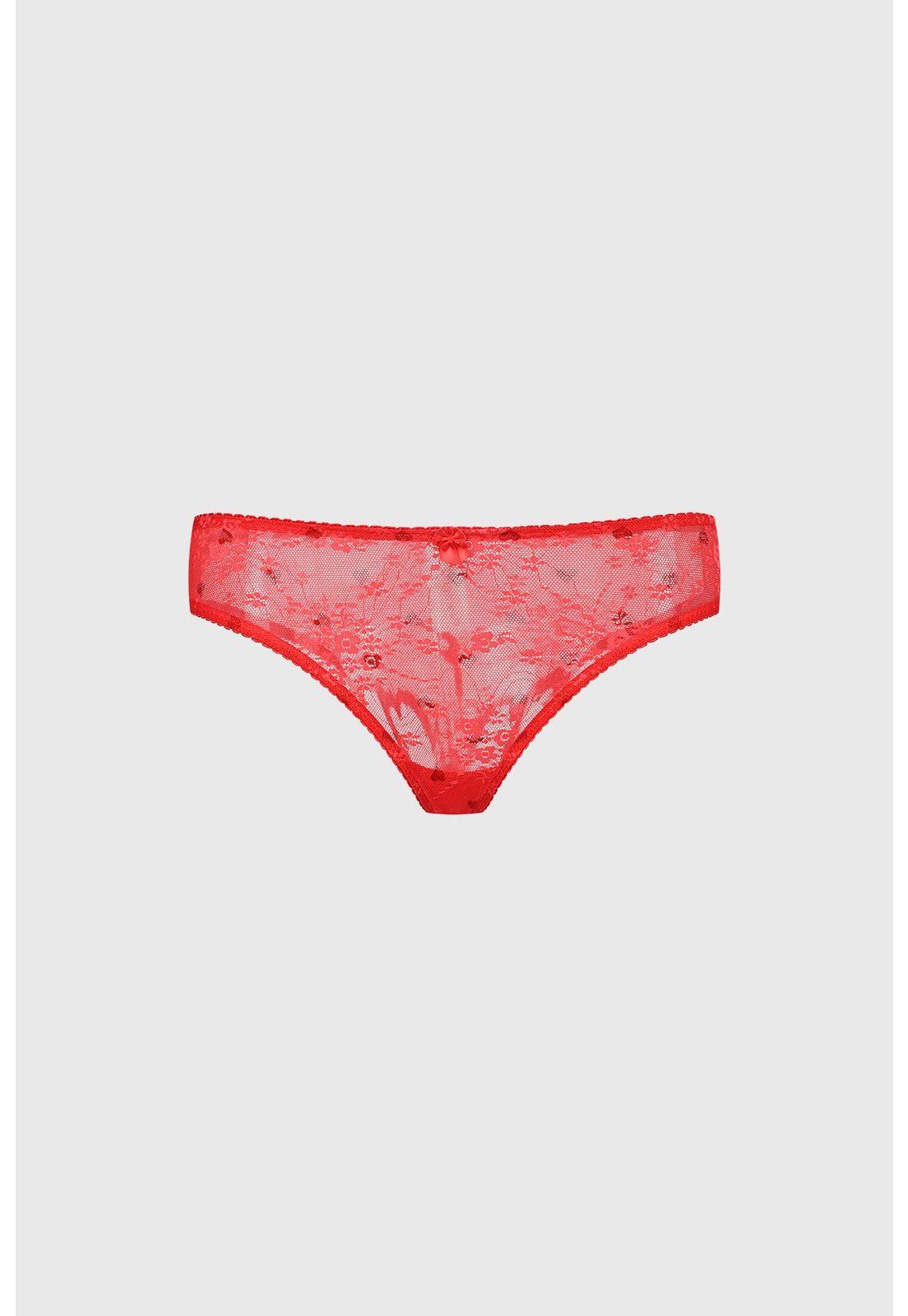 Calzón Mujer Colaless Rojo-0