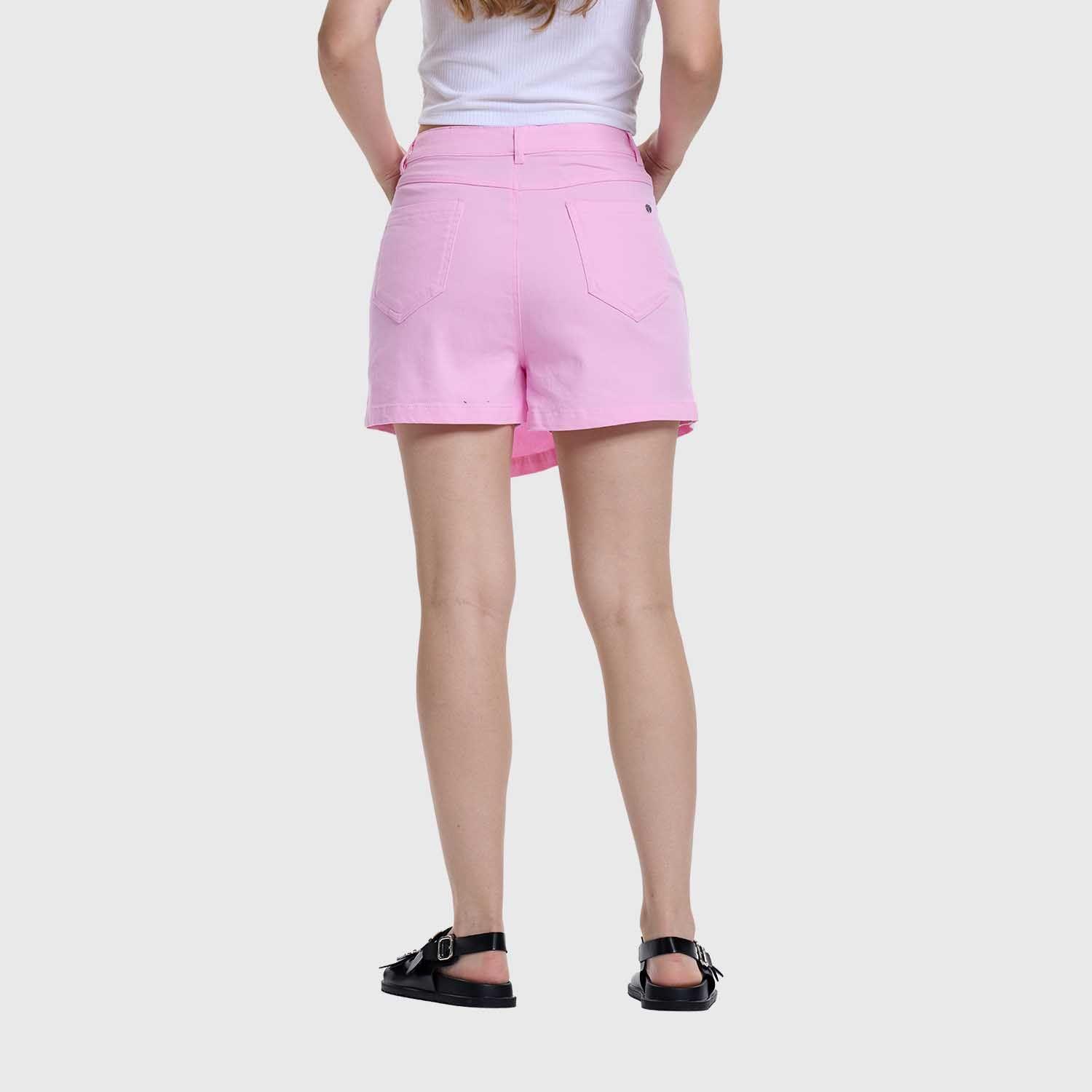 Falda Mujer Short Rosado Fashions Park-2