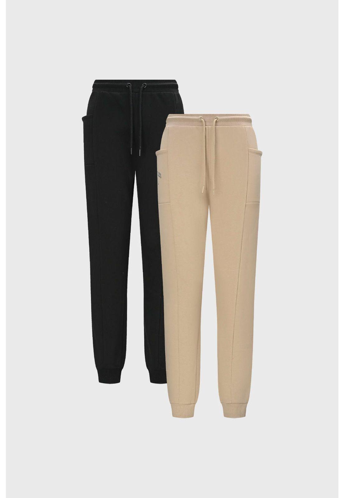 Pantalón Buzo Niña Bipack Teen Beige-0