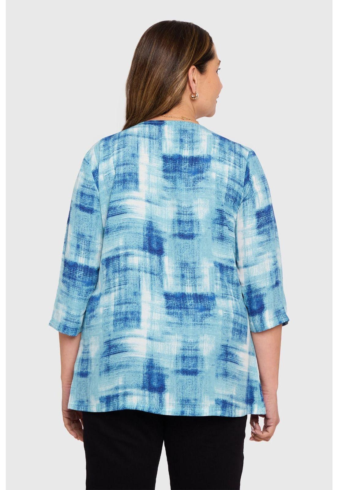 Blusa Mujer Crep Abertura Calipso-2