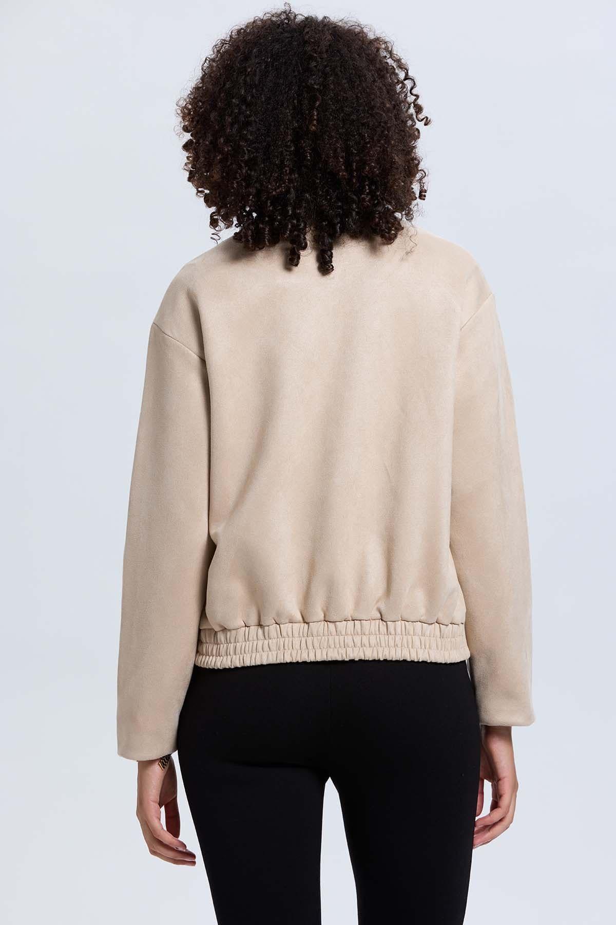 Chaqueta Mujer Antelina Beige-2