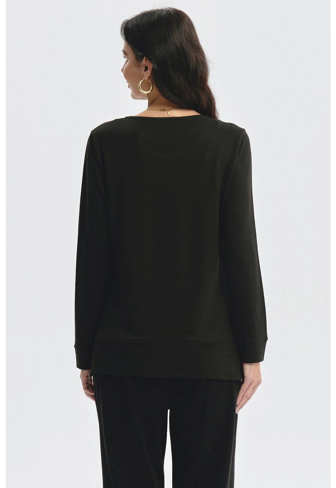 Polera Mujer Camman Detalle Negro-2