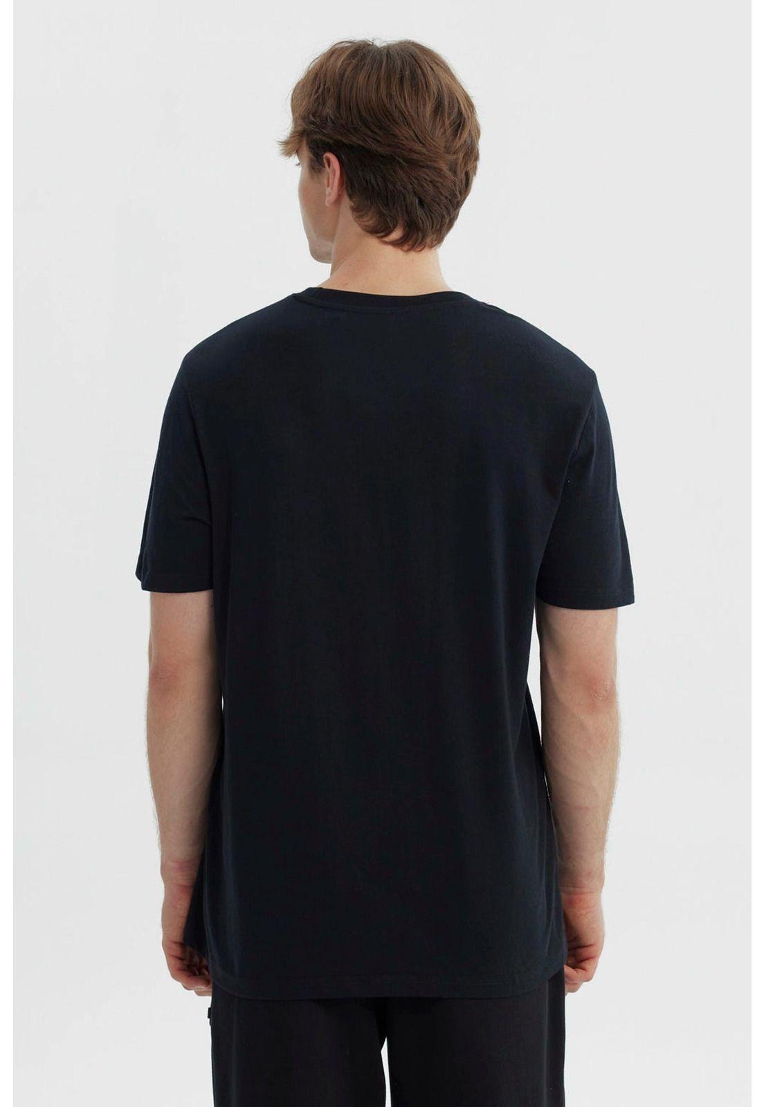 Polera Hombre Regular Negro - lll-2