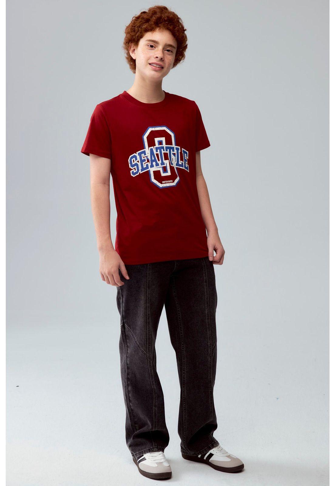 Jeans Niño Calce Recto Cortes Gris-3