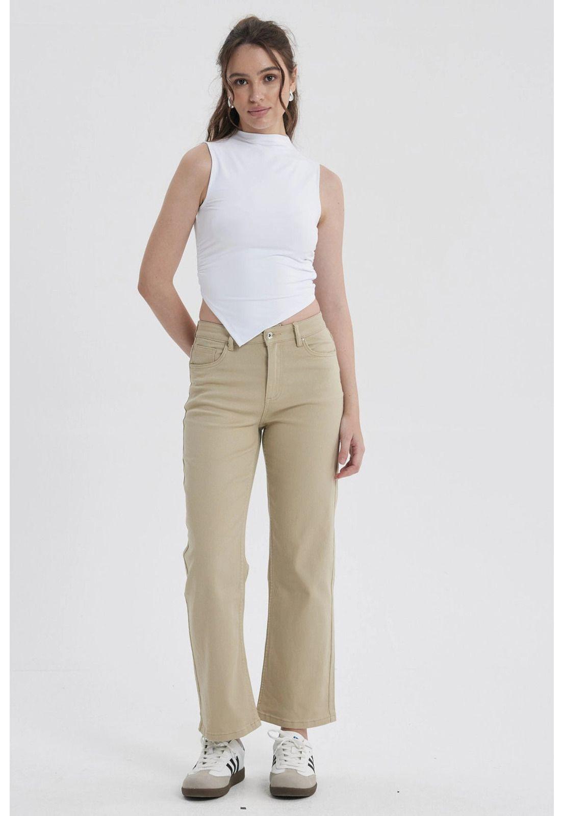 Polera Mujer Basta Asimétrica Blanco-3