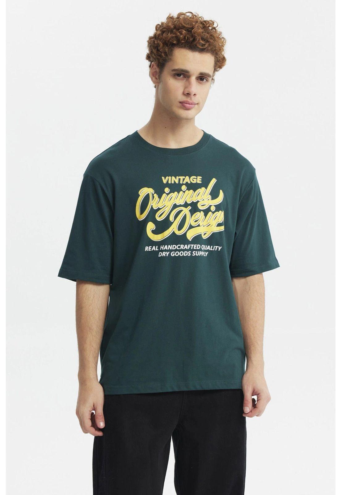 Polera Hombre Juvenil Verde-0