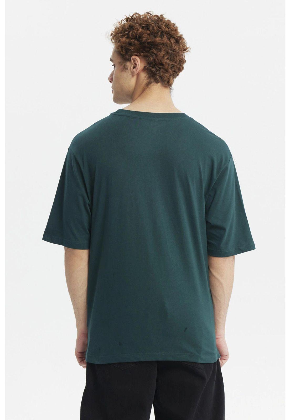 Polera Hombre Juvenil Verde-2