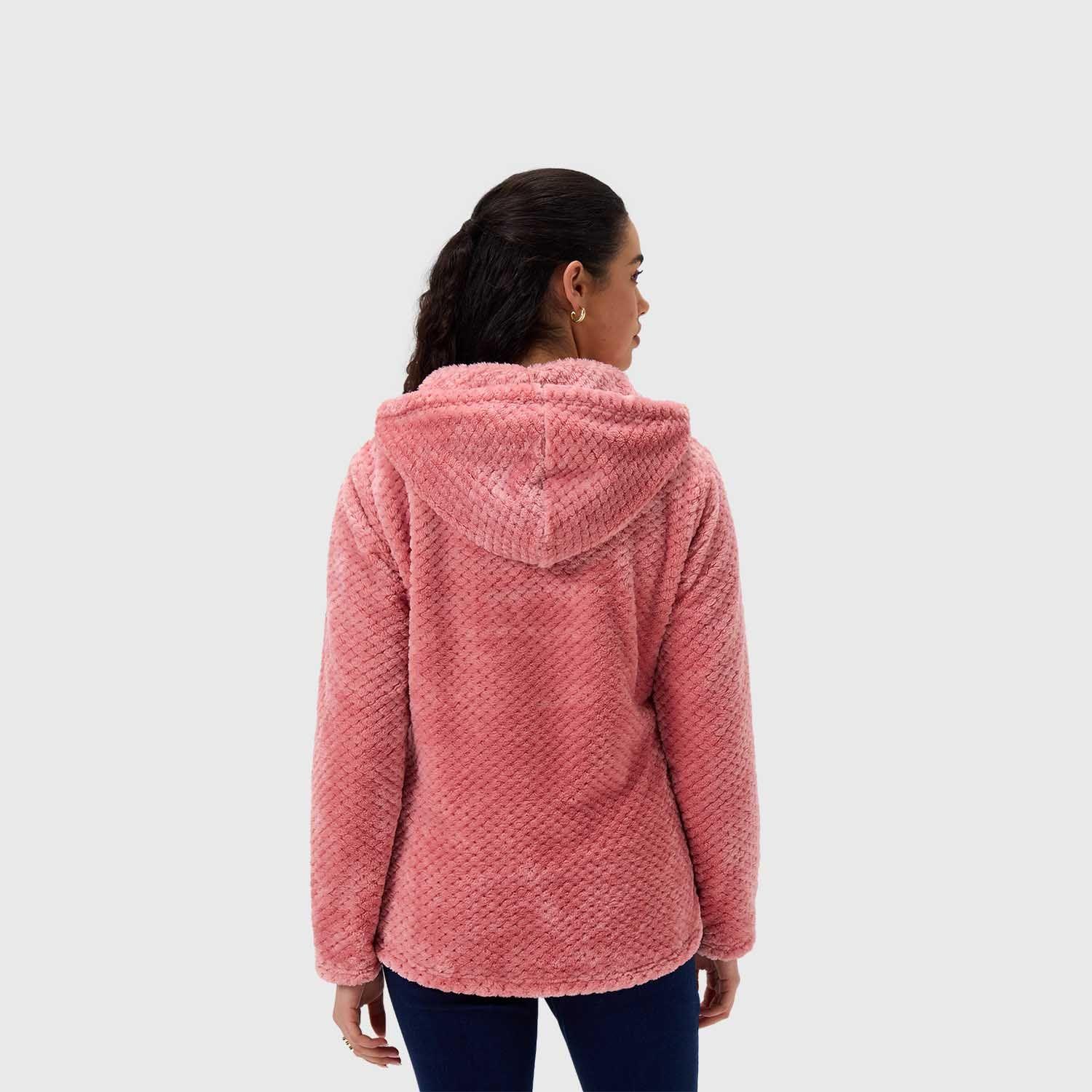 Polar Mujer Básico Rosado Oscuro Fashion's Park-2