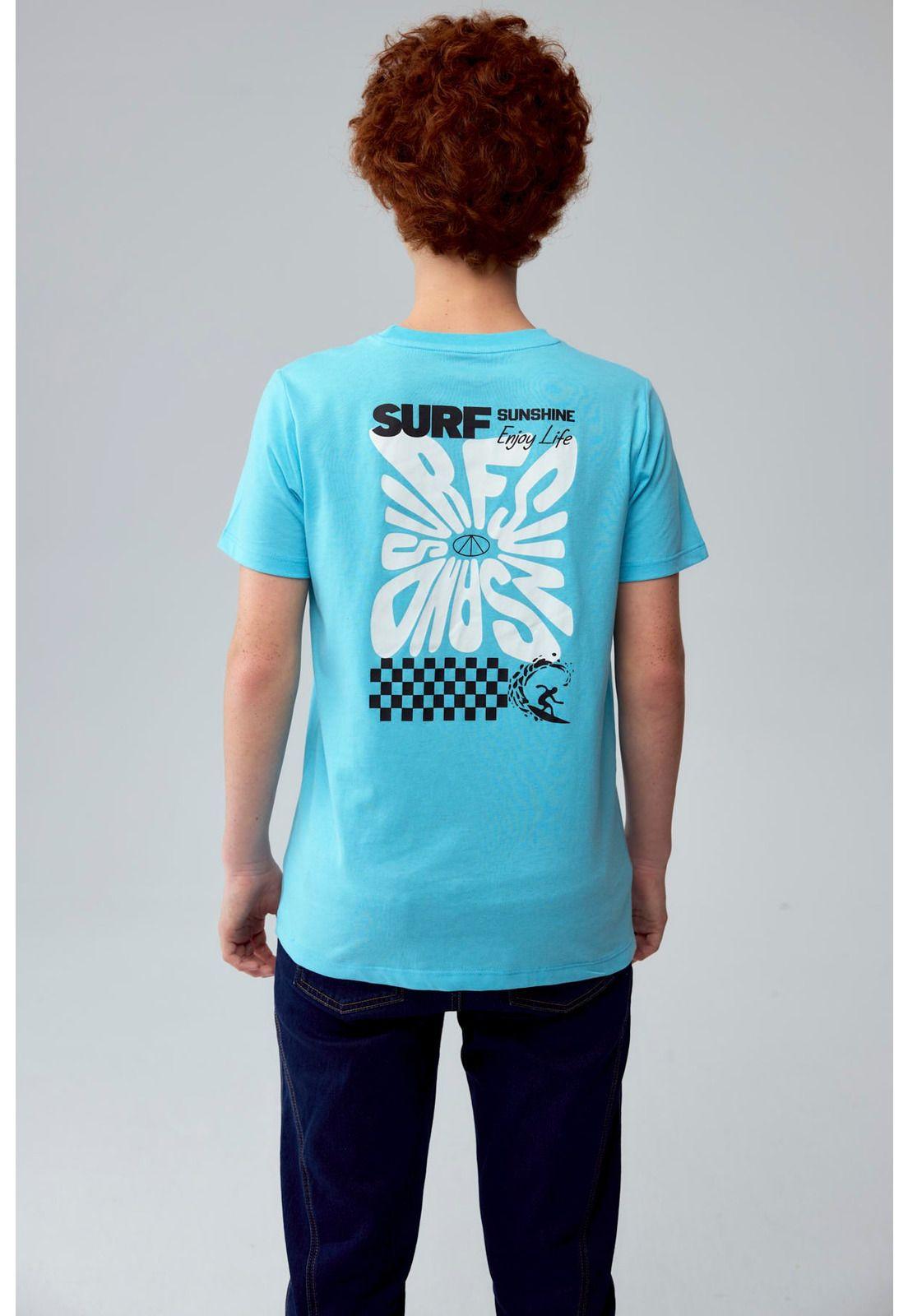 Polera Niño Print Menta-1