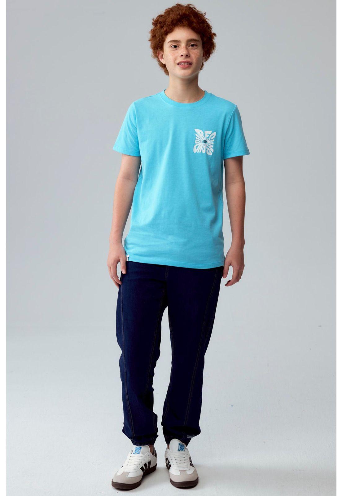 Polera Niño Print Menta-3