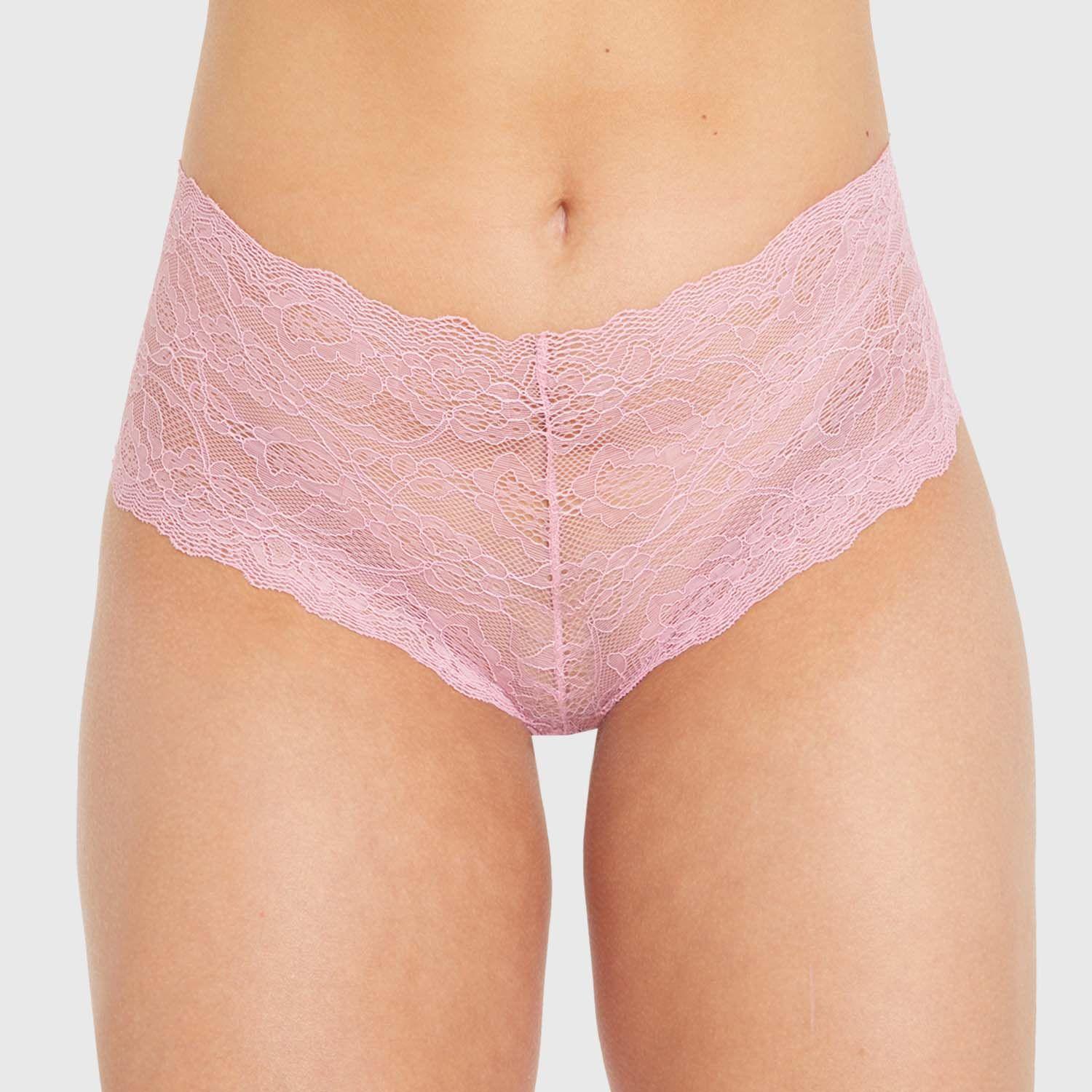 Calzón Pantaleta Full Encaje Rosado Mujer-3