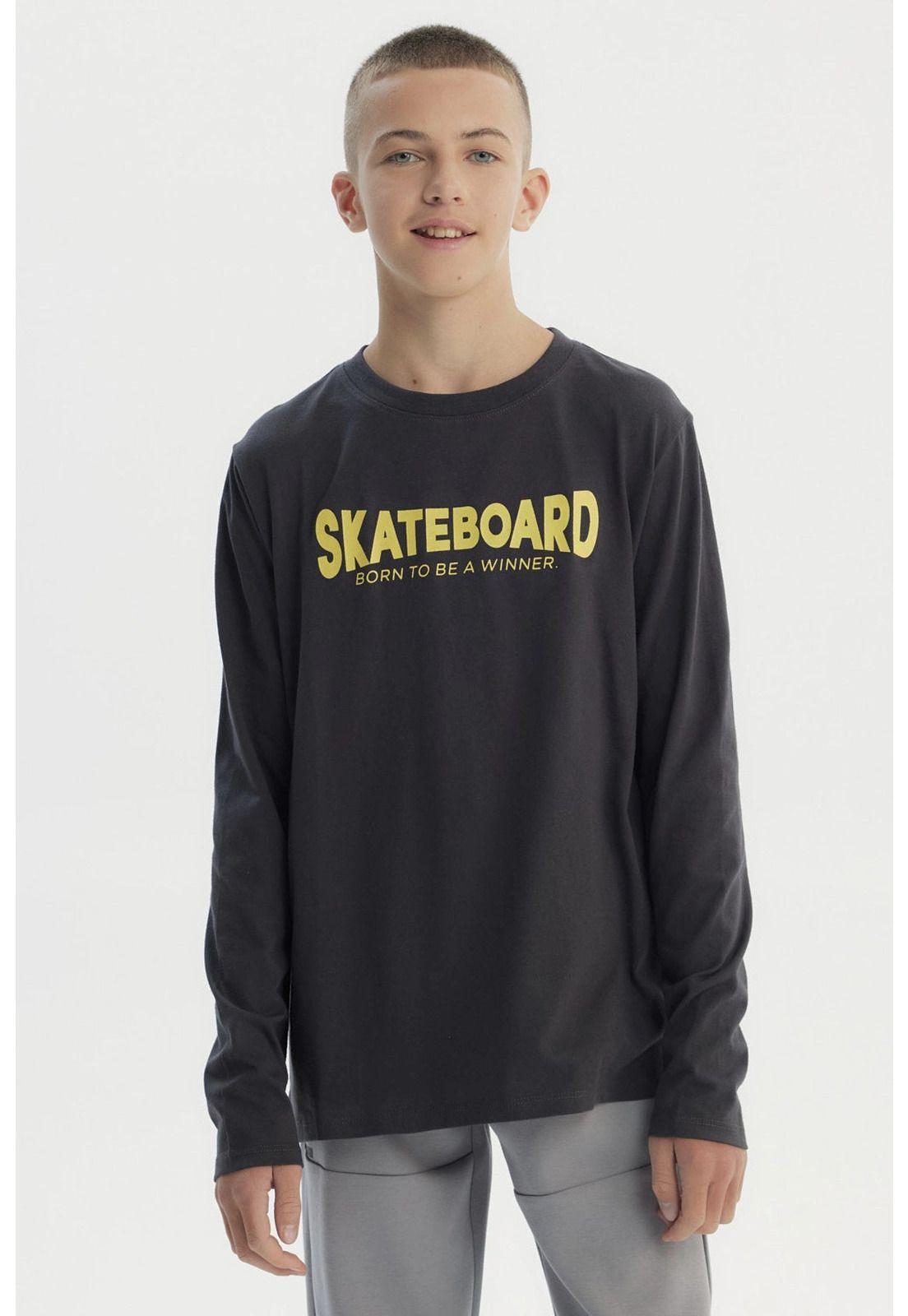 Polera Niño Slim Marengo - lll-0