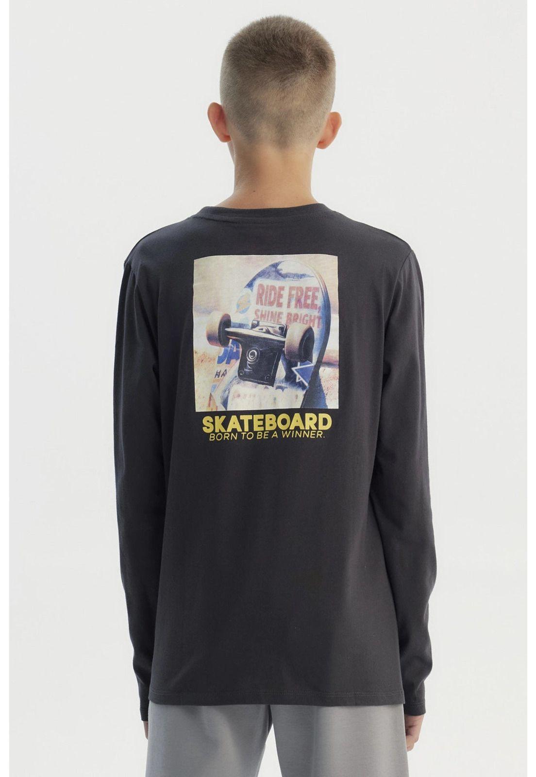 Polera Niño Slim Marengo - lll-1