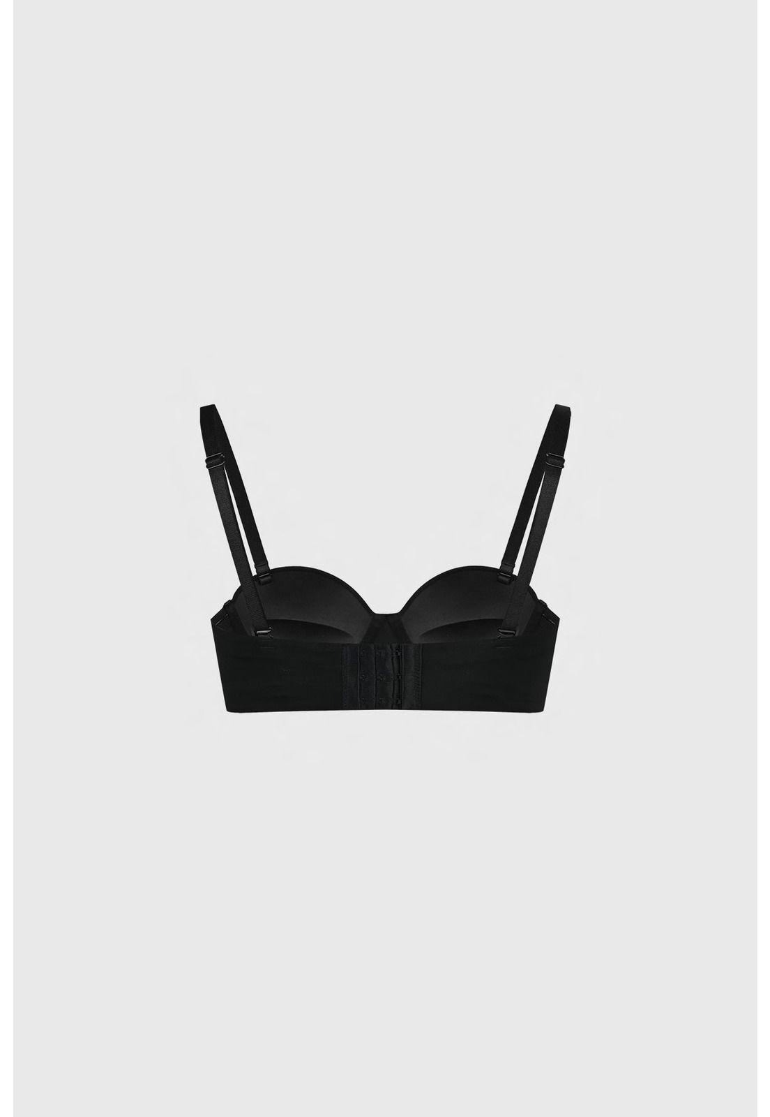 Sostén Mujer Push Up Negro - ll-1