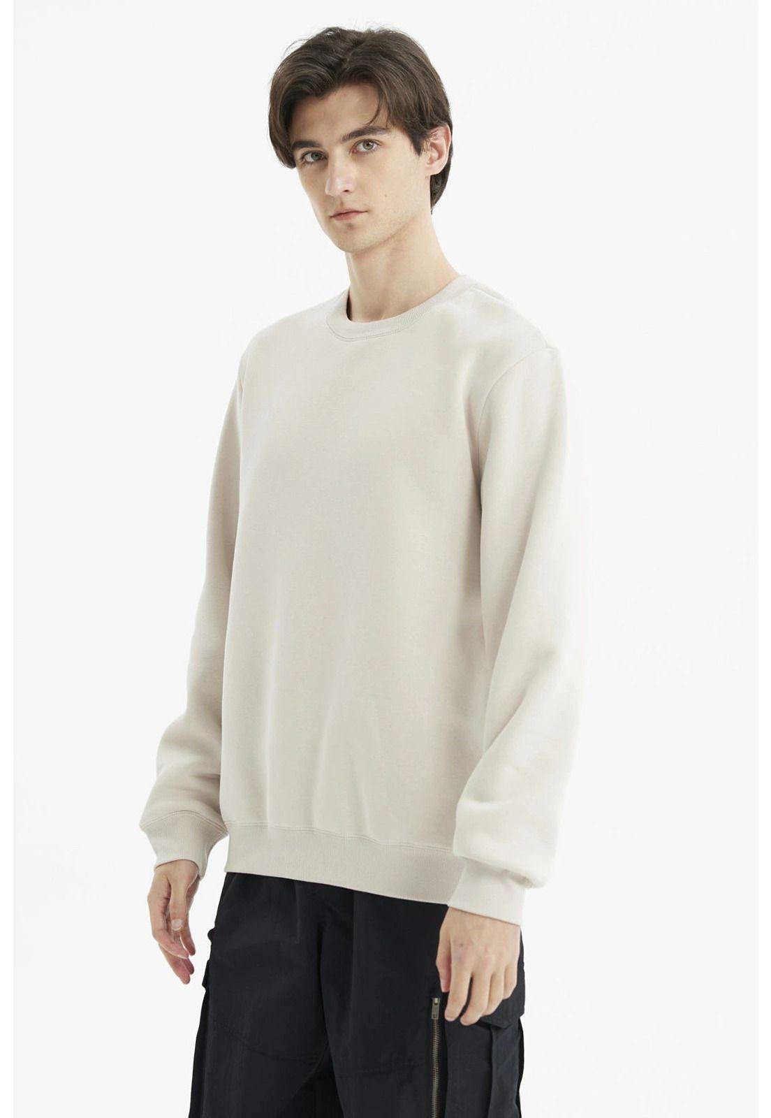 Polerón Hombre Básico Beige- ll-1