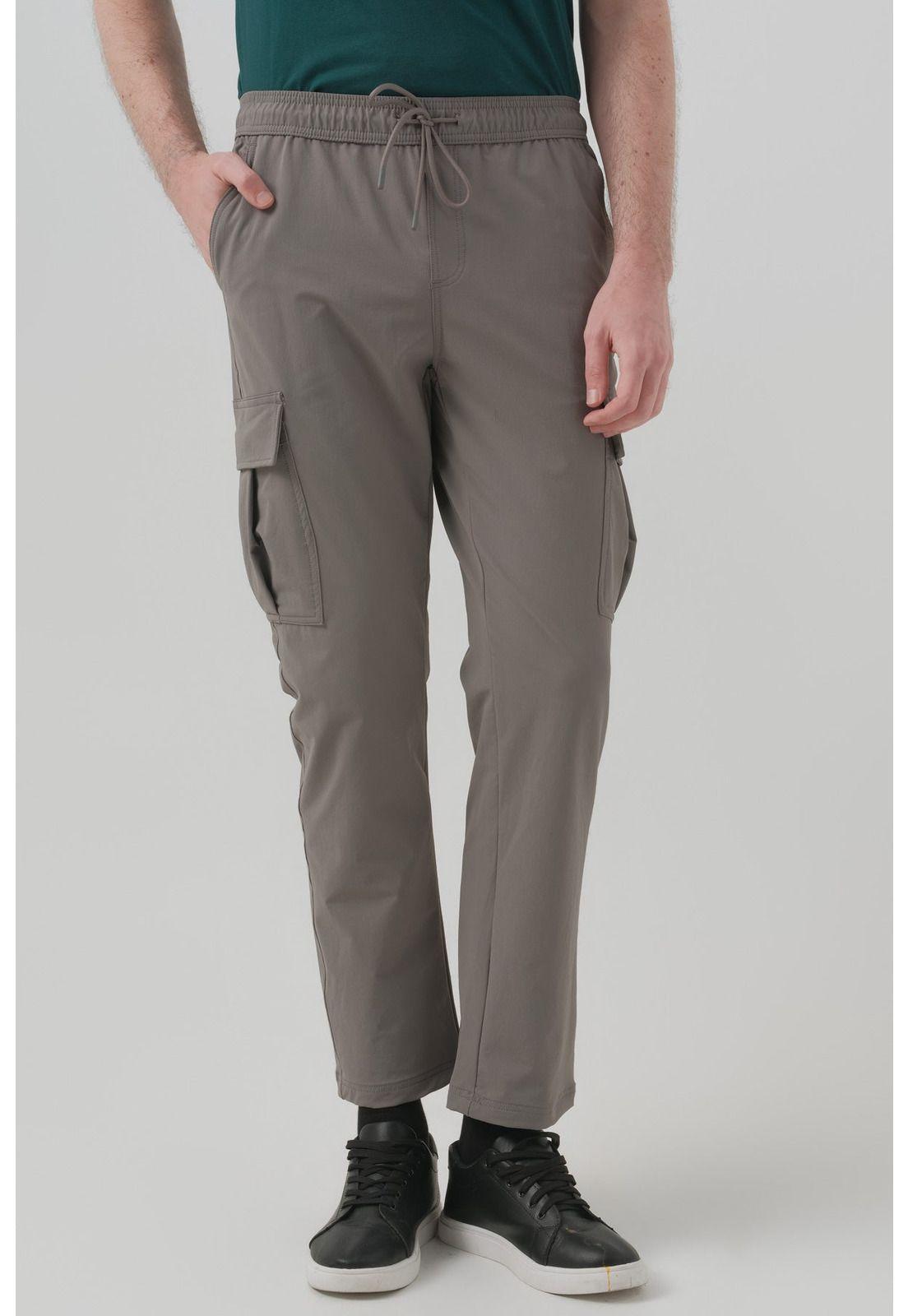 Pantalón Hombre Clásico Gris - ll-0