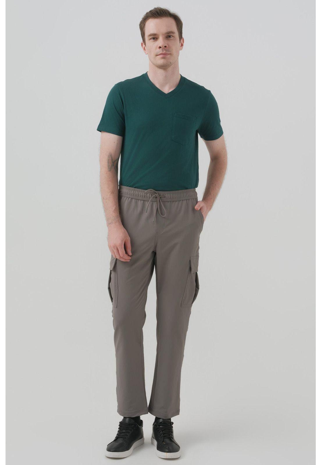 Pantalón Hombre Clásico Gris - ll-3