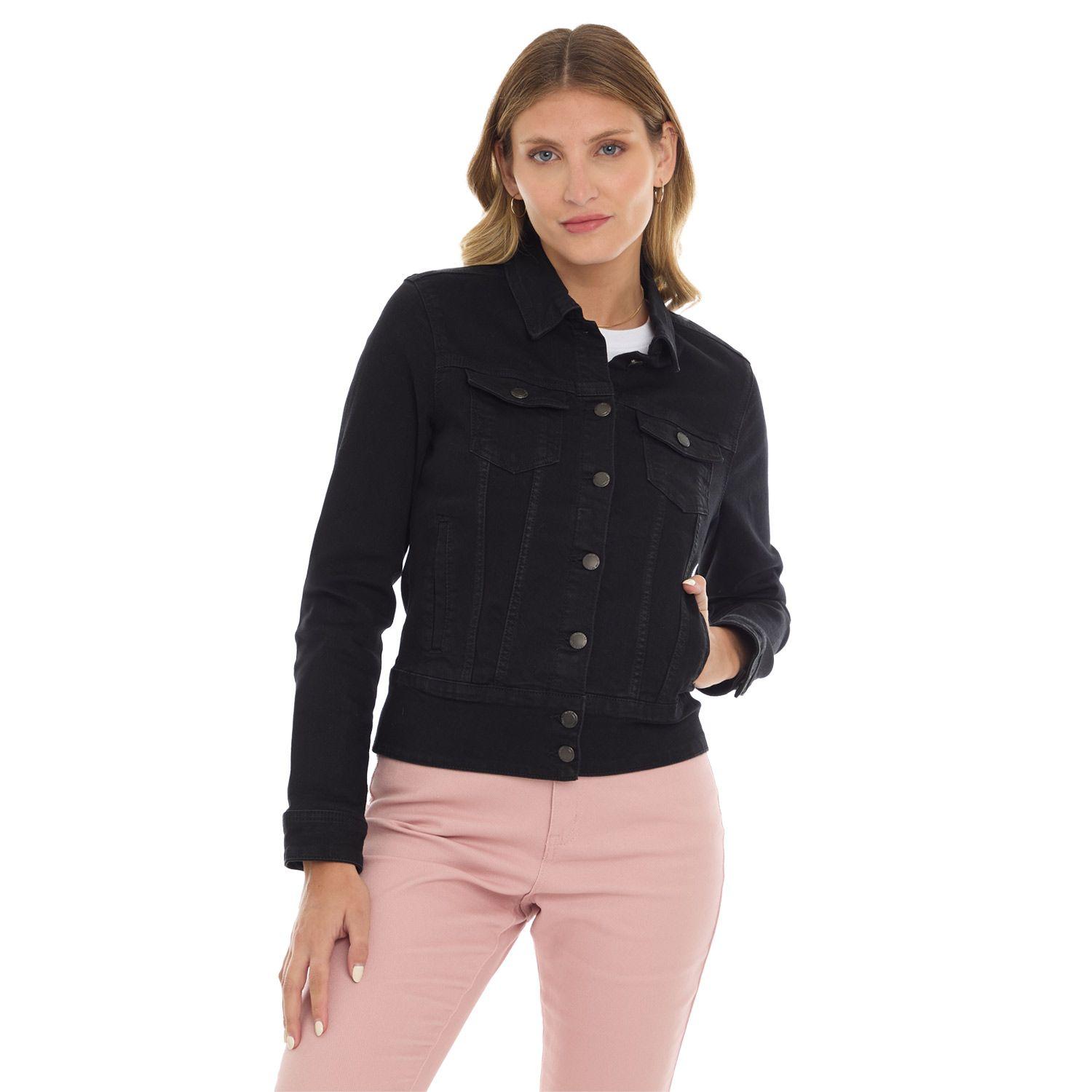Chaqueta Mujer Clásica Negro Fashion's Park-0