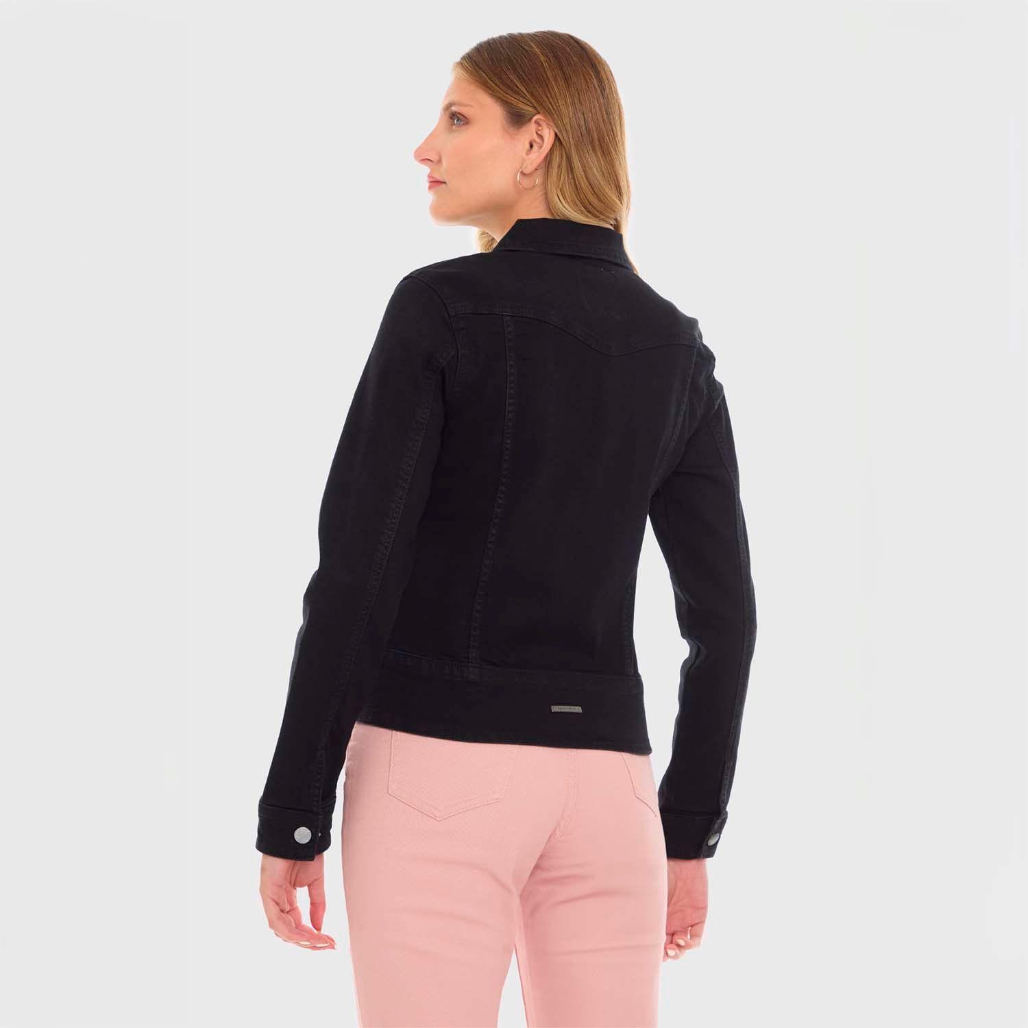 Chaqueta Mujer Clásica Negro Fashion's Park-2