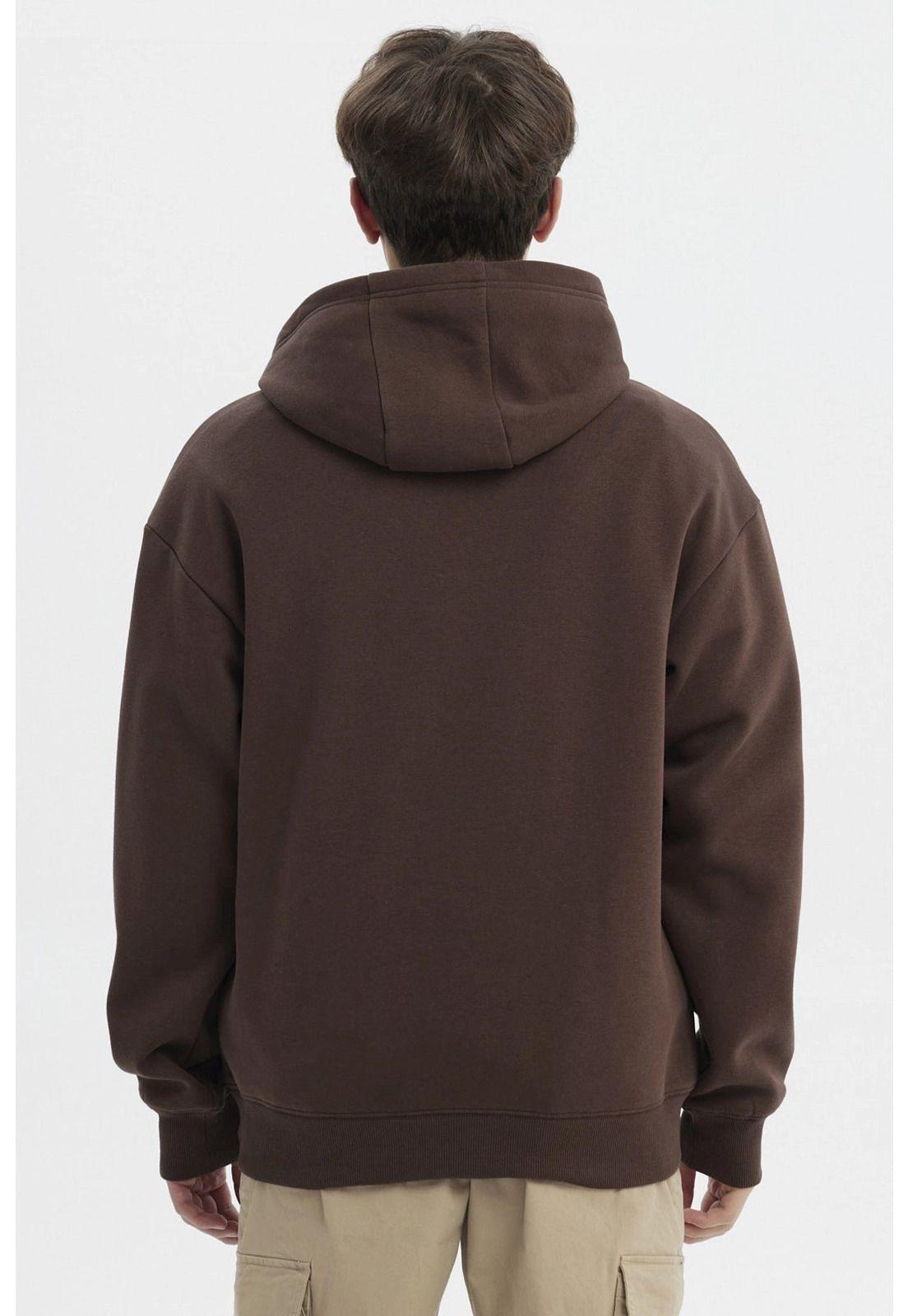 Polerón Hombre Slim Chocolate-2