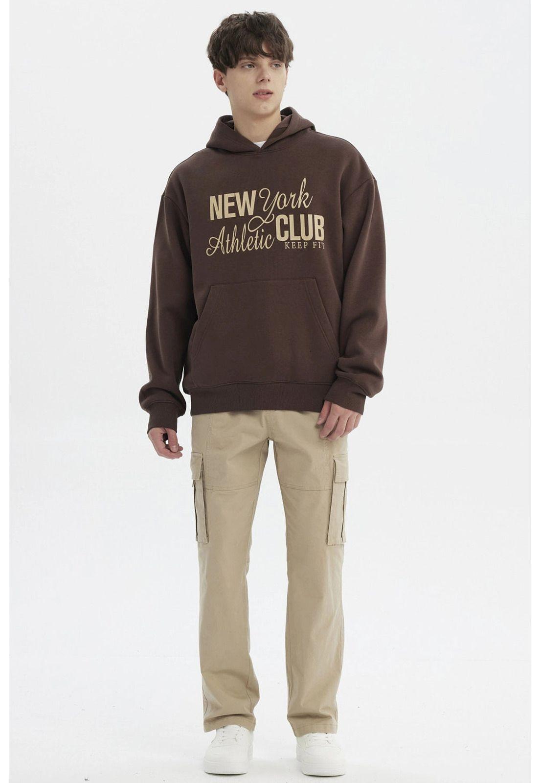 Polerón Hombre Slim Chocolate-3