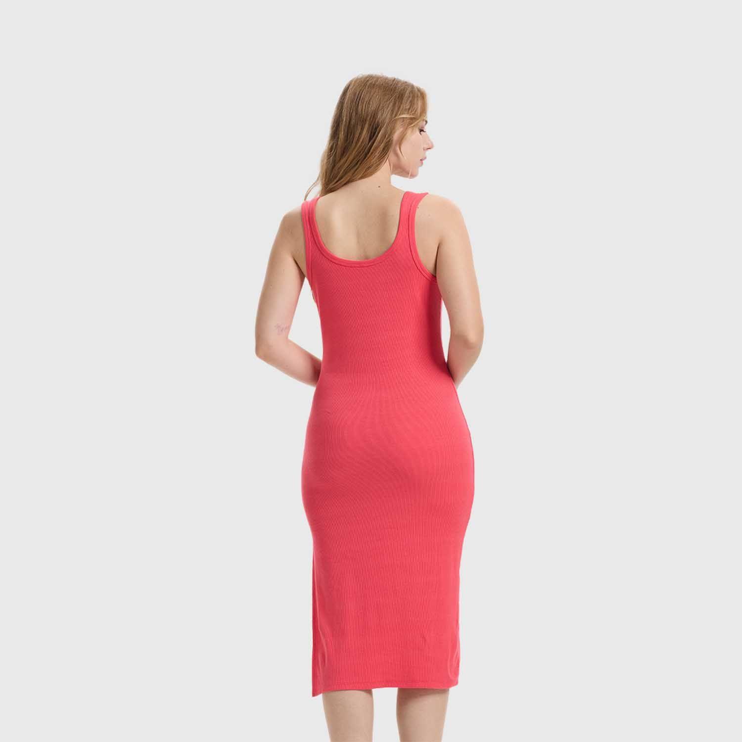 Vestido Mujer Tubo Rosado Oscuro Fashion's Park-2