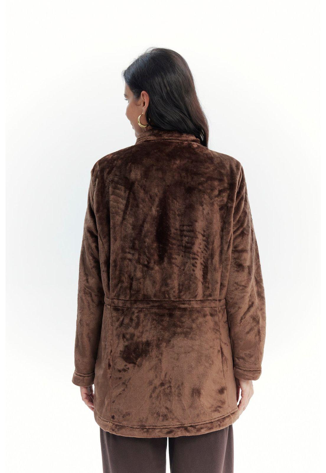 Polar Mujer Cintura Ajustable Café Oscuro-2
