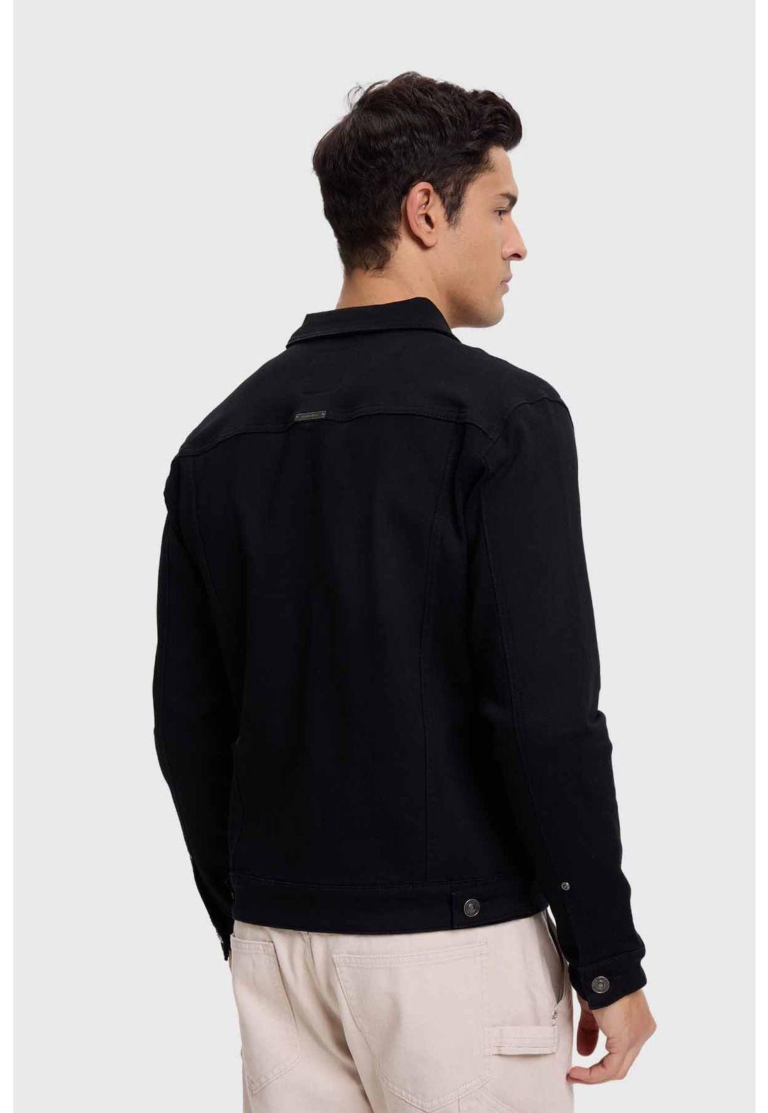 Chaqueta Hombre Jogger Negro-2