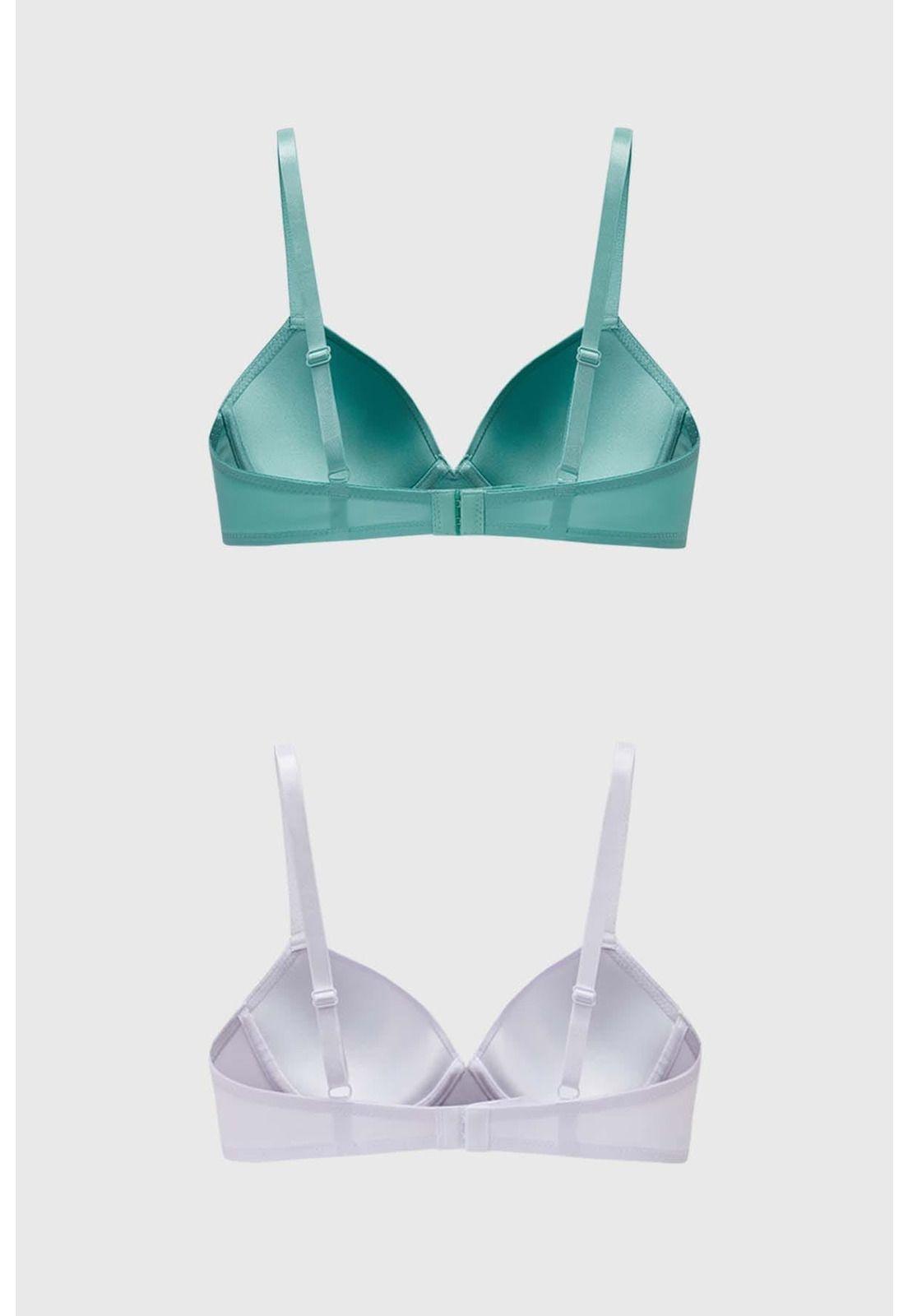 Sostén Mujer Bipack Básico Aqua-1