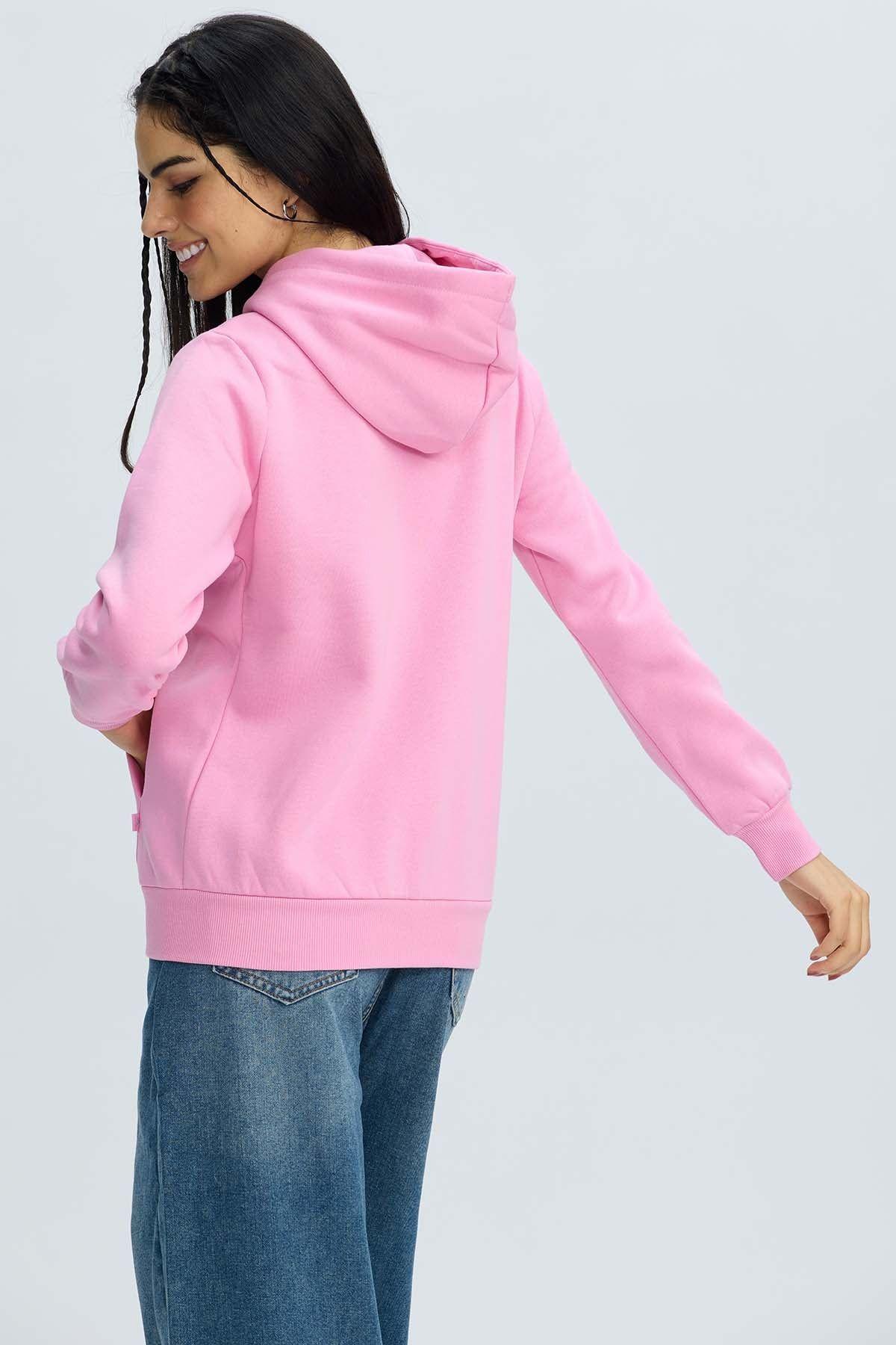 Polerón Mujer Hoodie Palo Rosa-2
