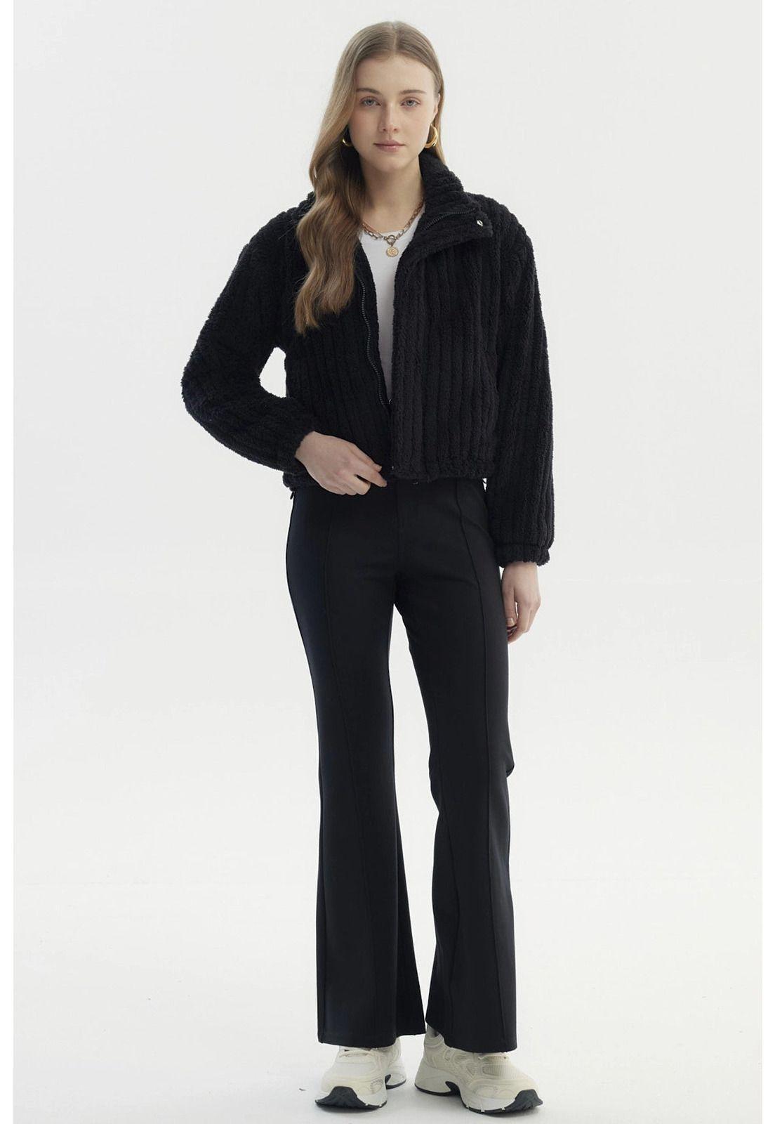 Chaqueta Mujer Juvenil Negro - lll-3