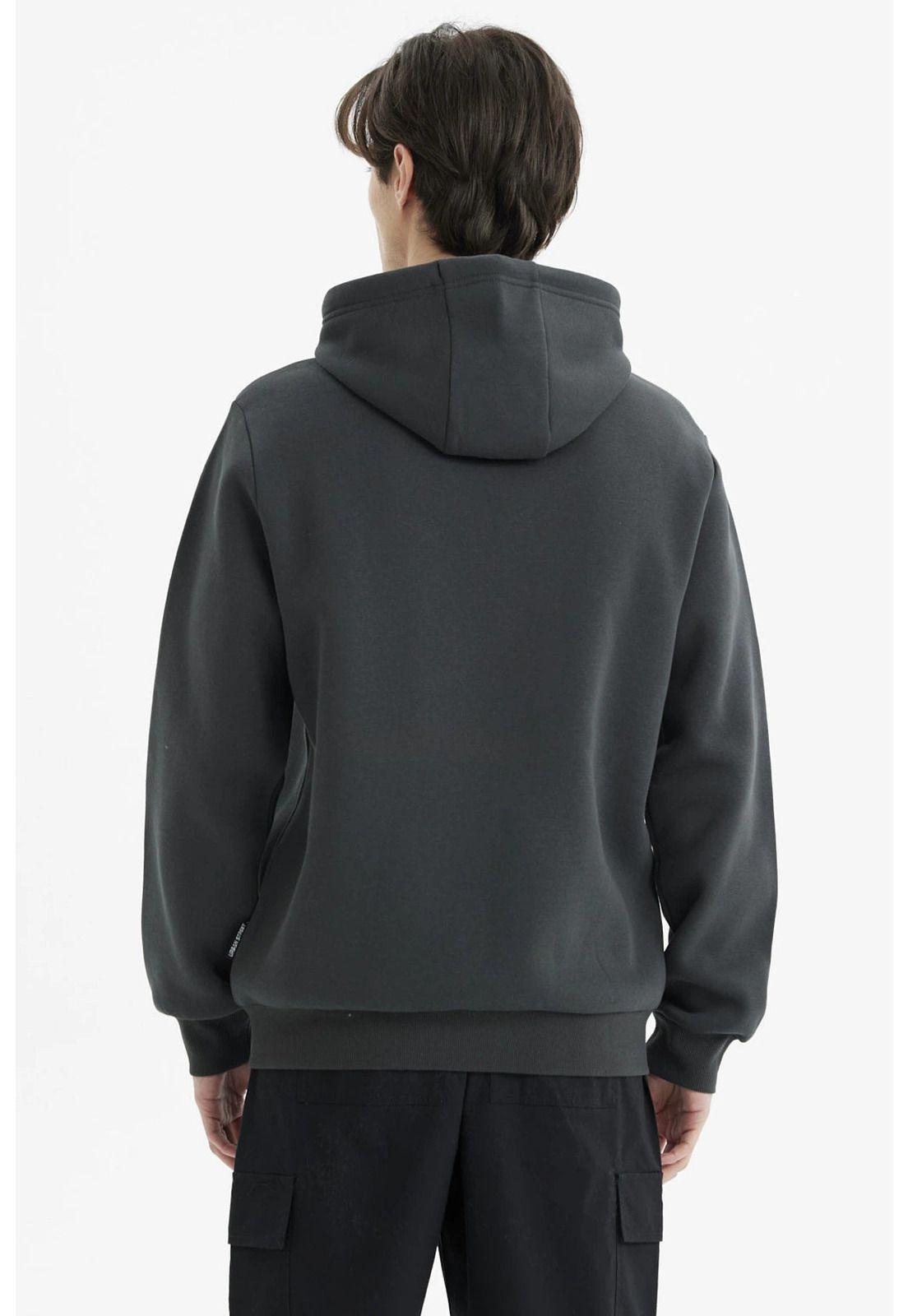 Polerón Hombre Full Zipper Basico Marengo-2