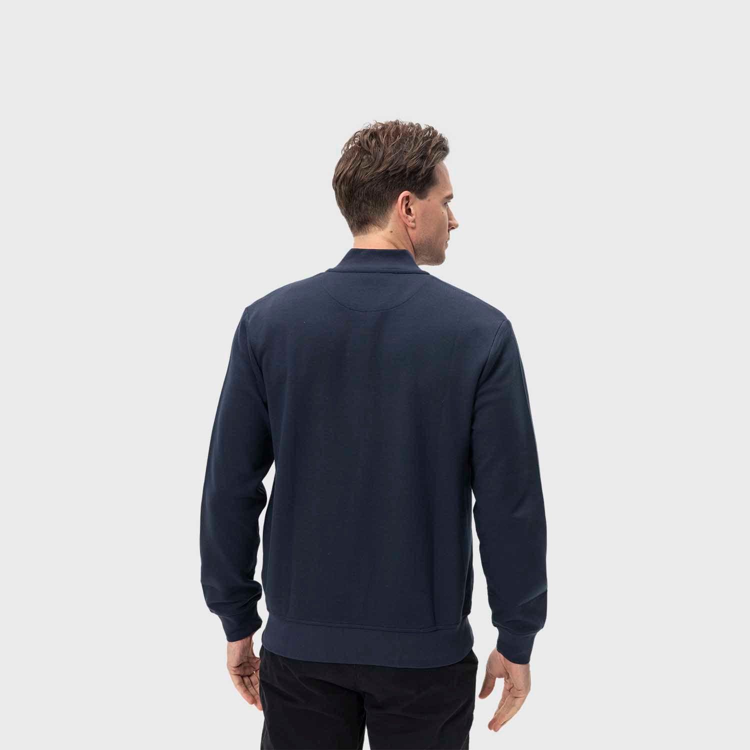 Polerón Hombre Bomber Azul Marino Fashion's Park-2