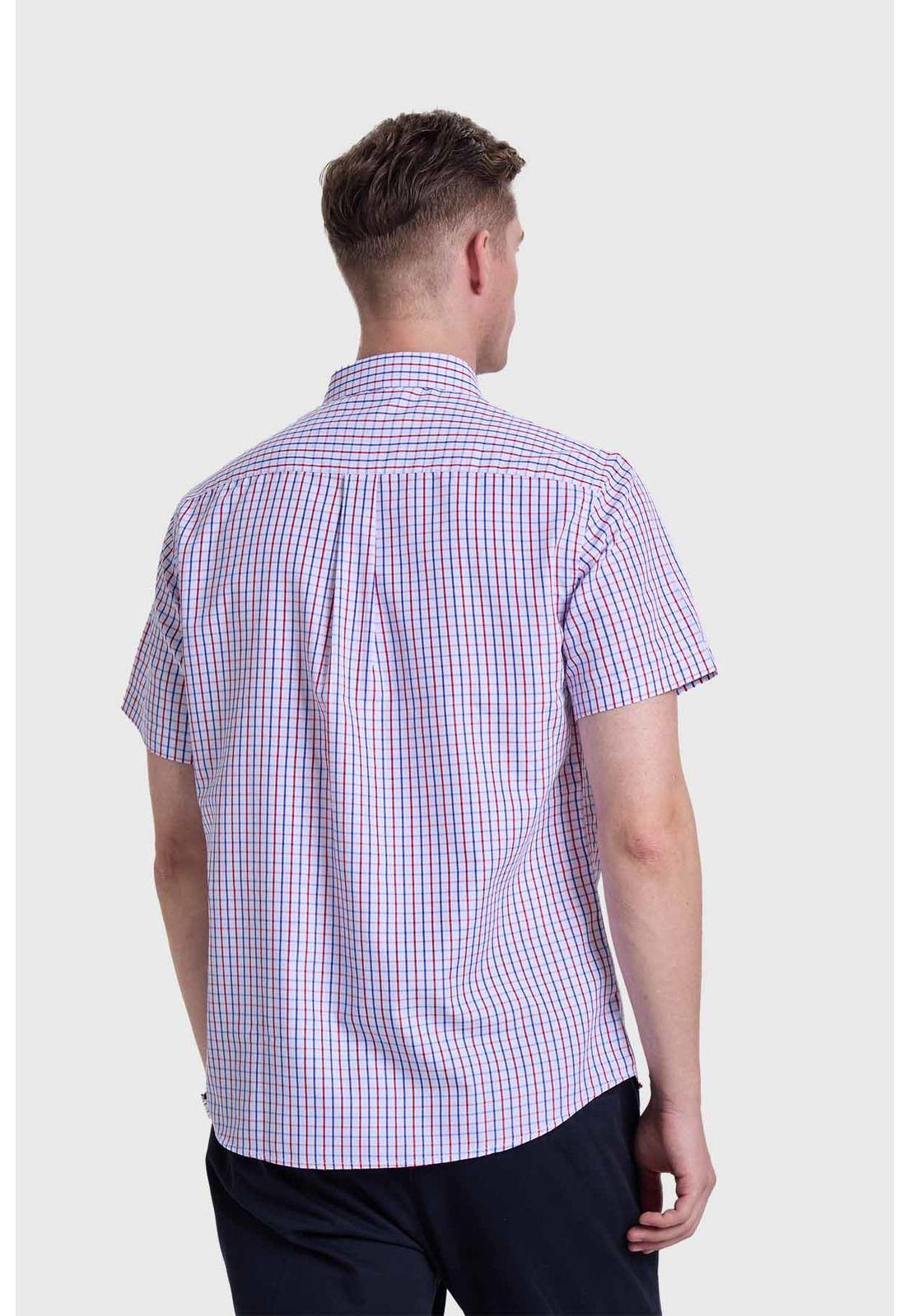 Camisa Hombre Casual Rojo-2